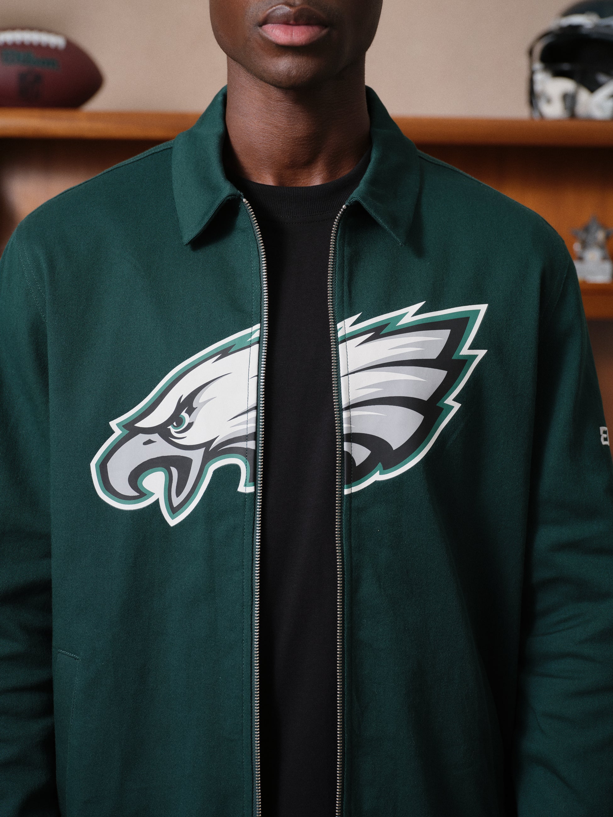 EAGLES CANVAS CHORE JACKET - Image 6