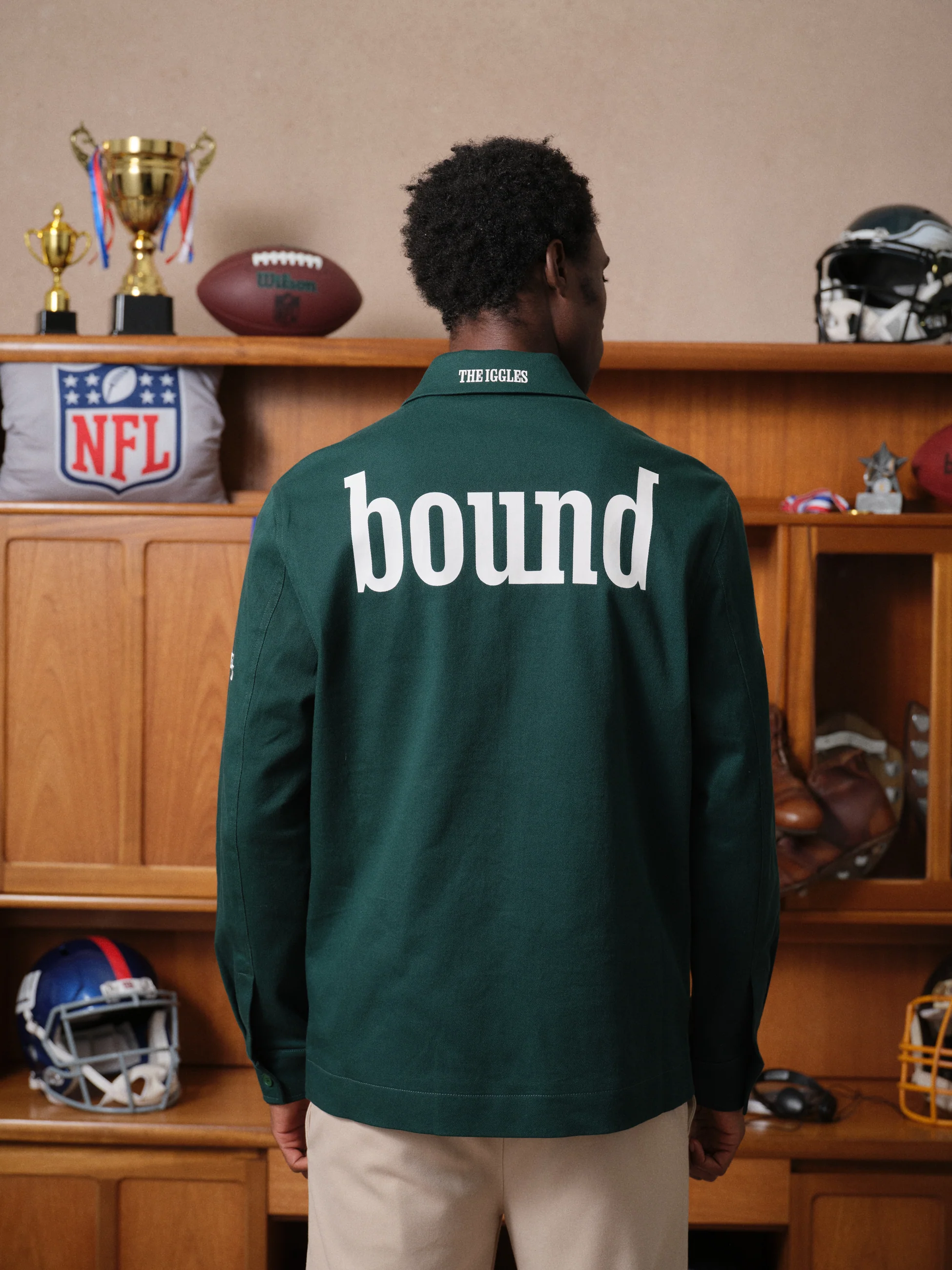 EAGLES CANVAS CHORE JACKET - Image 7