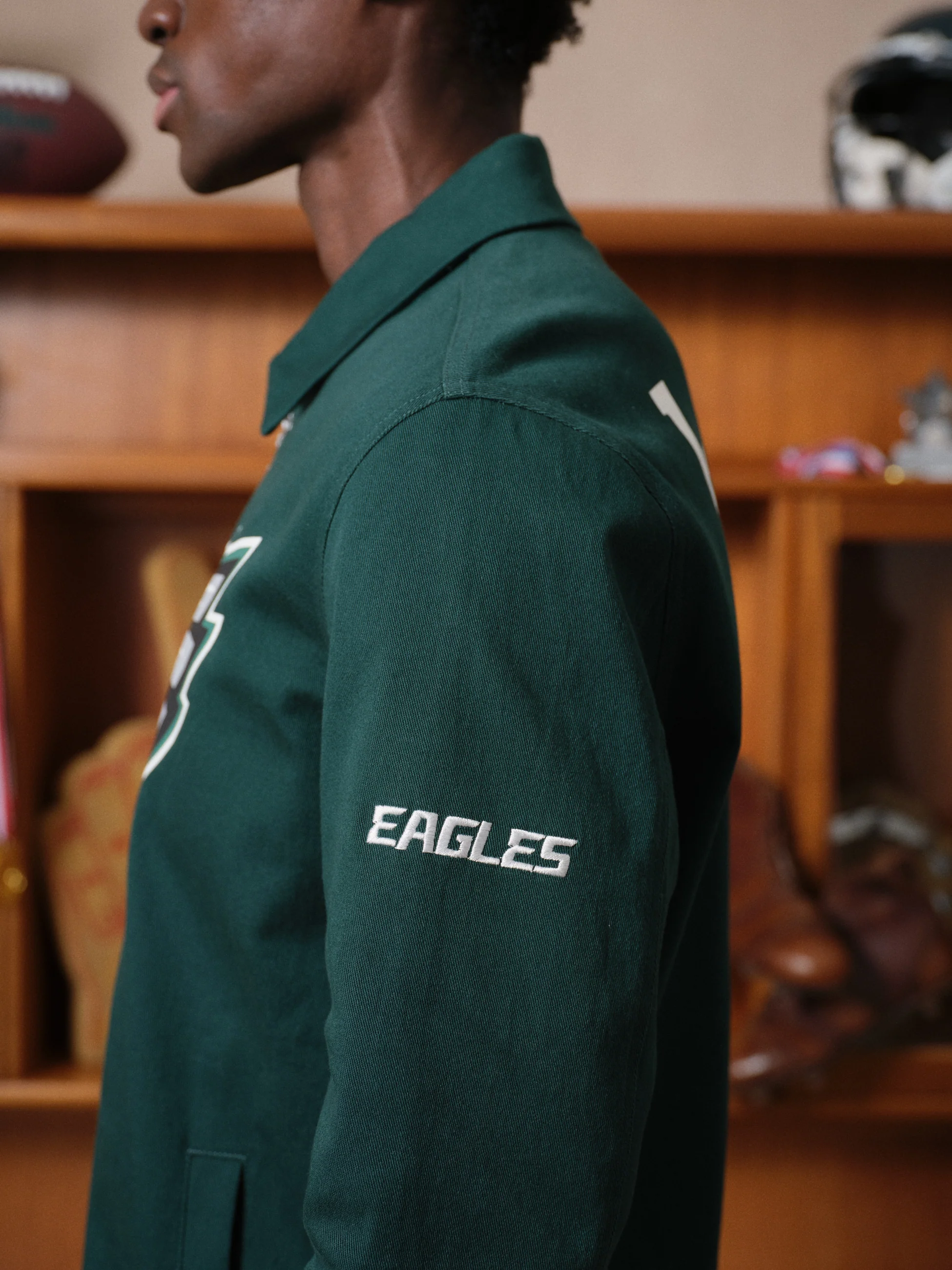 EAGLES CANVAS CHORE JACKET - Image 9