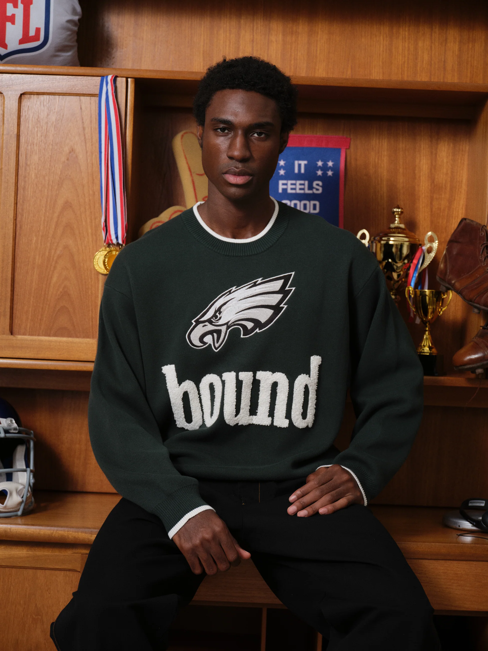 EAGLES KNITWEAR SWEATER - Image 4