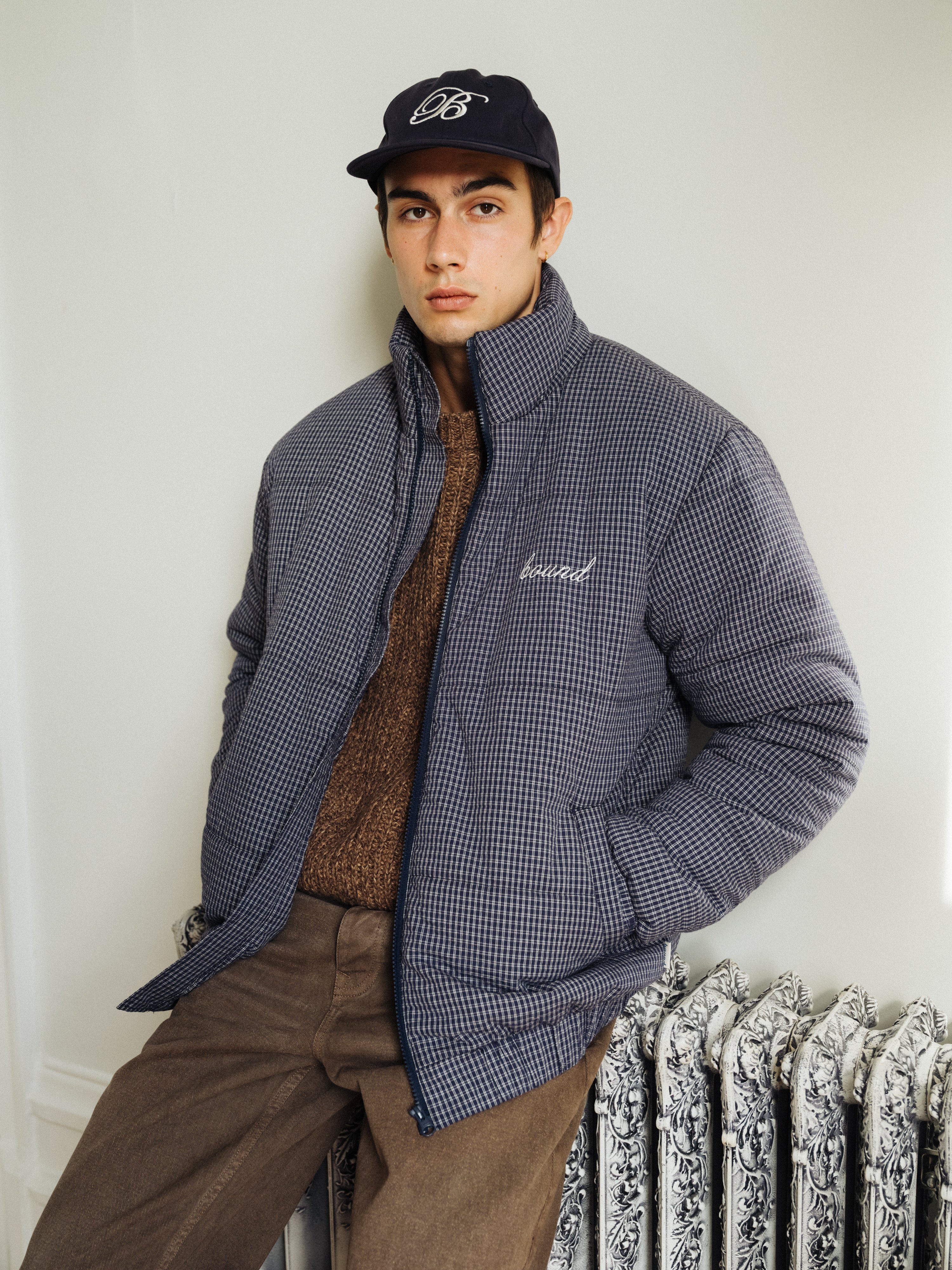 EARTH MARL KNIT SWEATER - BROWN - Image 4
