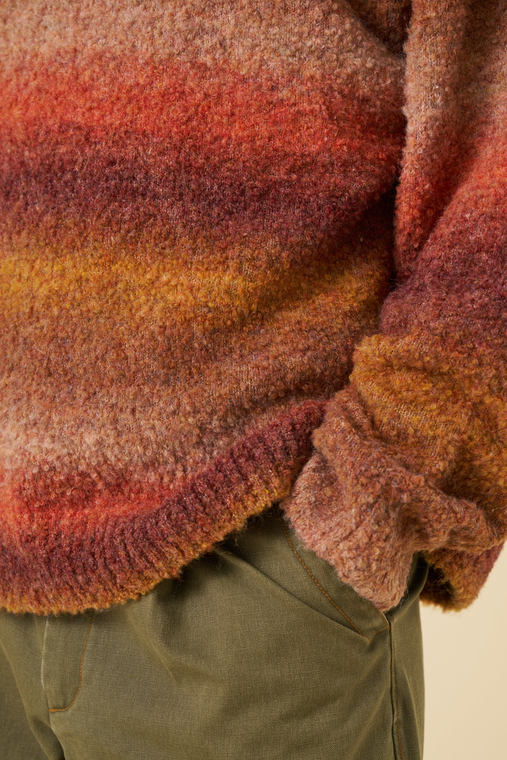 EMBERS GRADIENT BOUCLE KNIT - Image 3