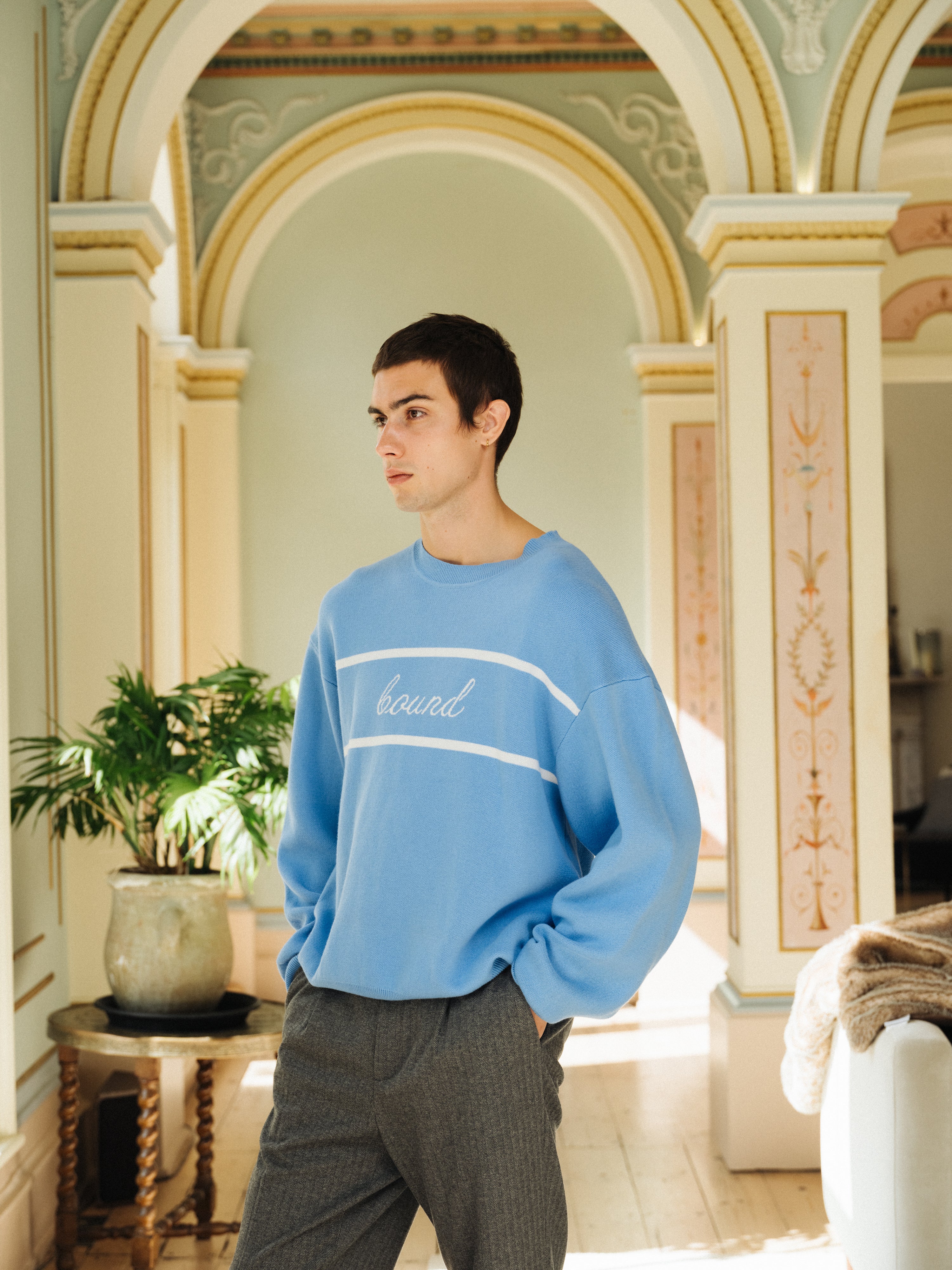 ESTATE KNIT - SKY BLUE - Image 2