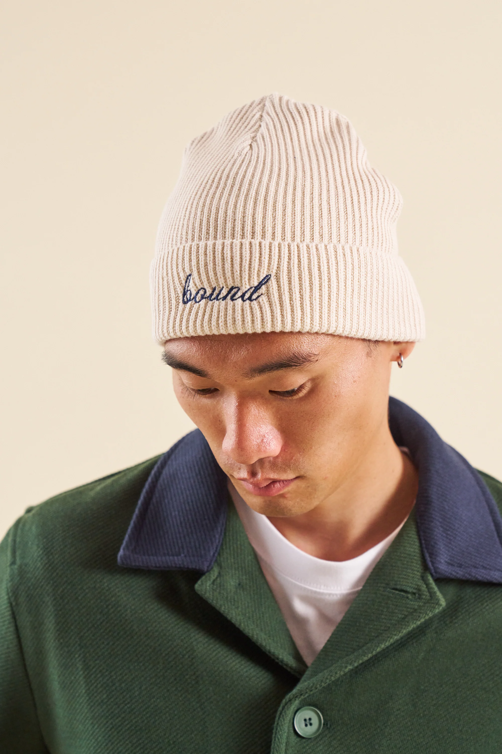 FARNLEY FISHERMAN RIBBED ORGANIC BEANIE - Image 4
