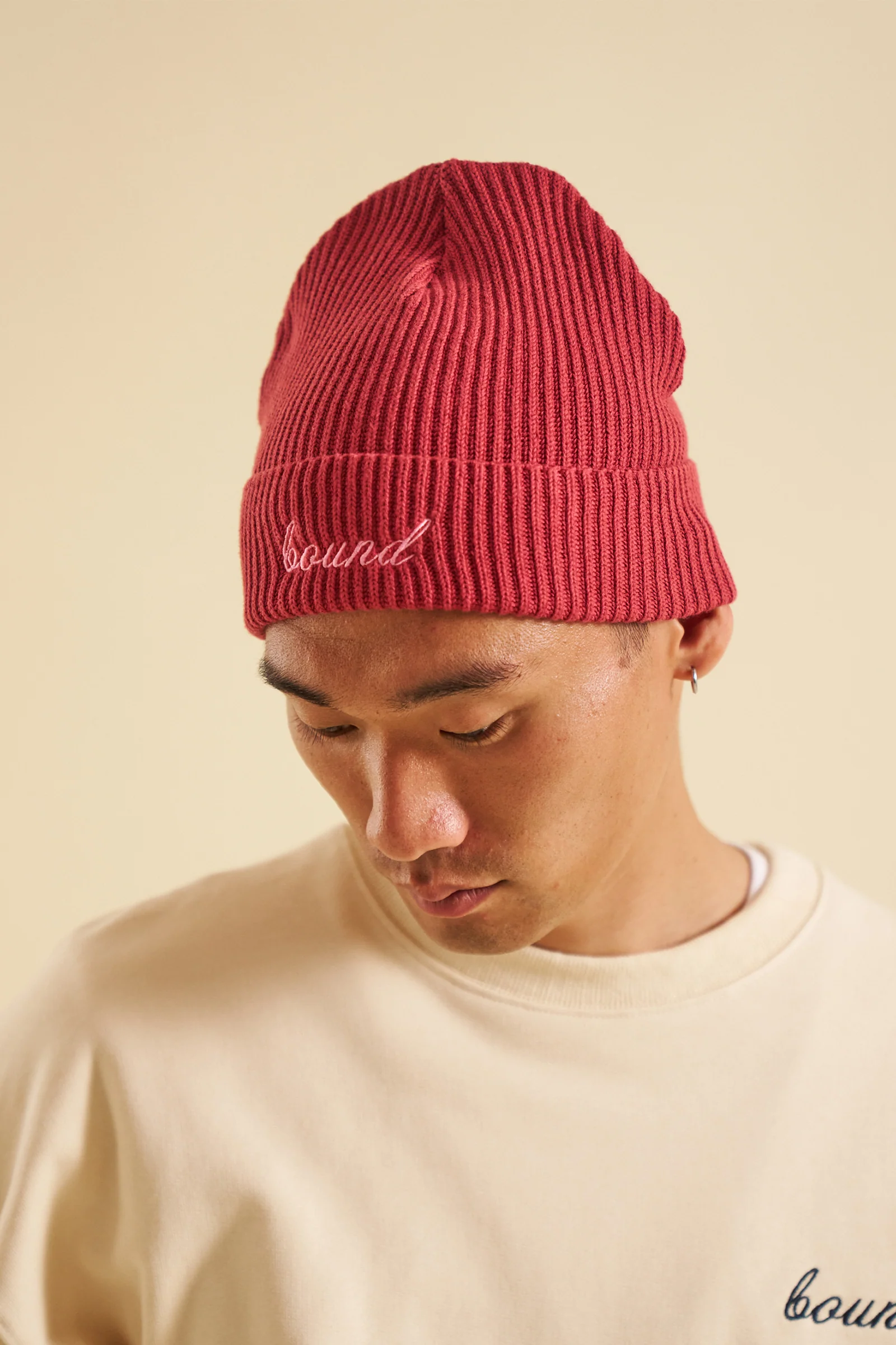 FARNLEY FISHERMAN RIBBED ORGANIC BEANIE - Image 5
