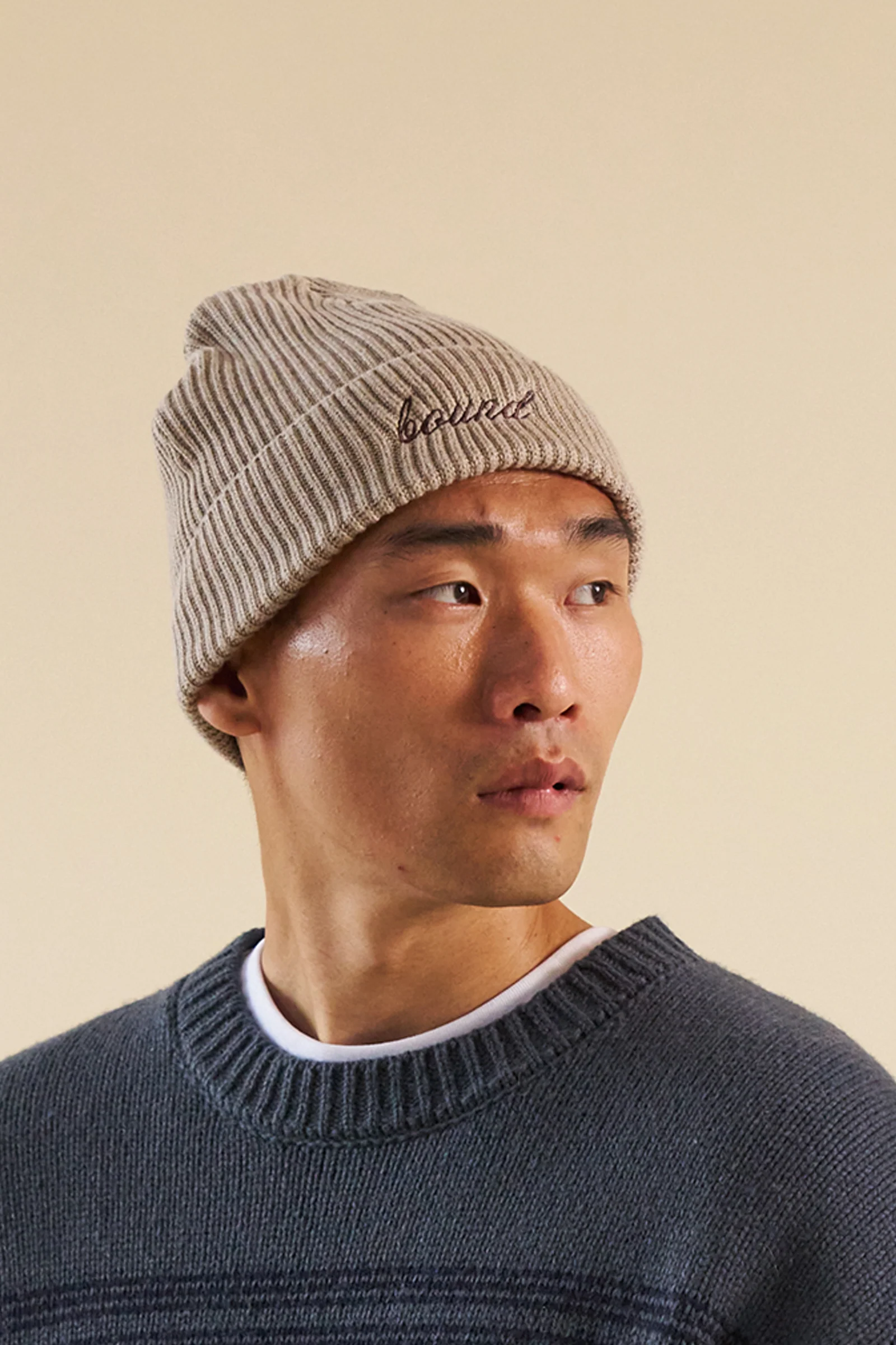 FARNLEY FISHERMAN RIBBED ORGANIC BEANIE - Image 6