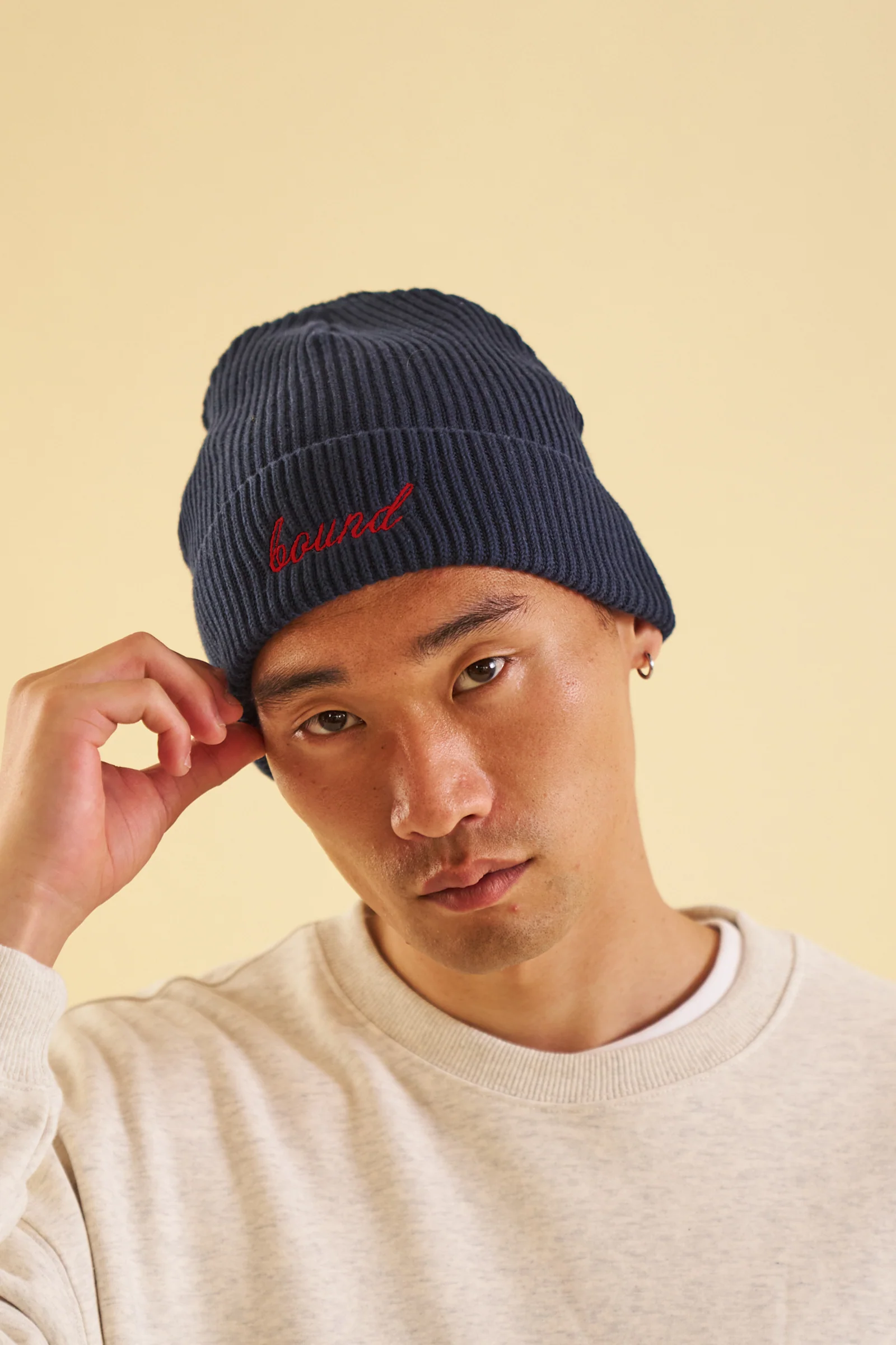 FARNLEY FISHERMAN RIBBED ORGANIC BEANIE - Image 7