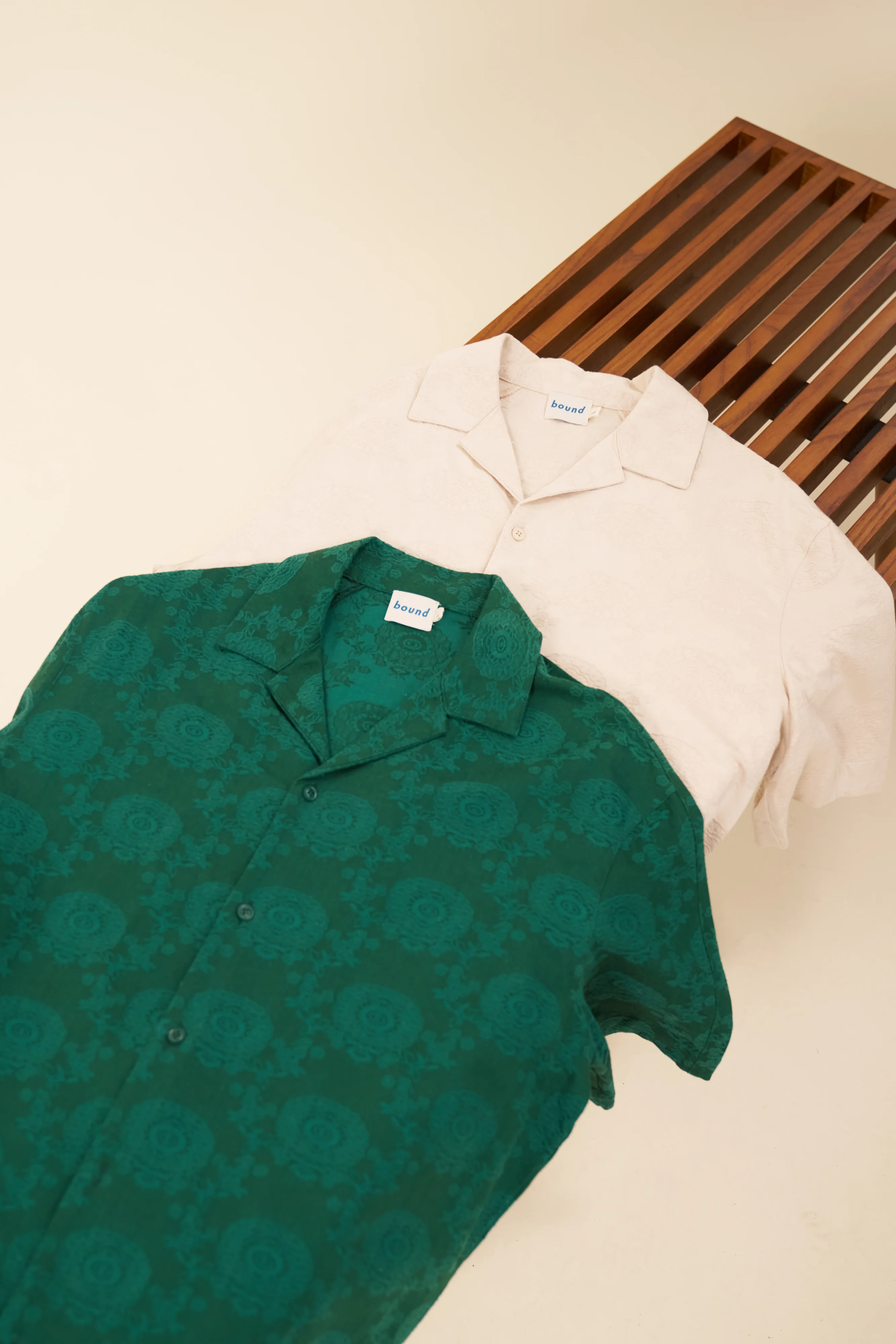 FLORA EMBROIDERED SHIRT - GREEN - Image 8