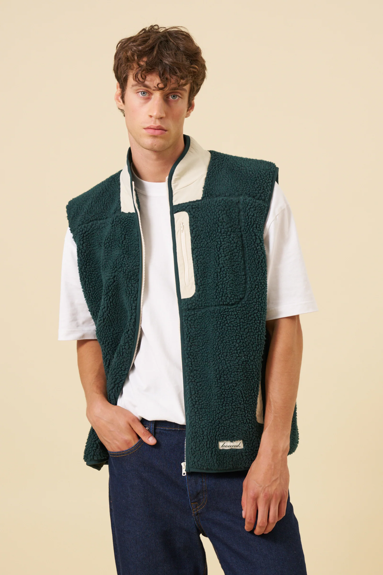 FOREST FLEECE GILET - Image 7