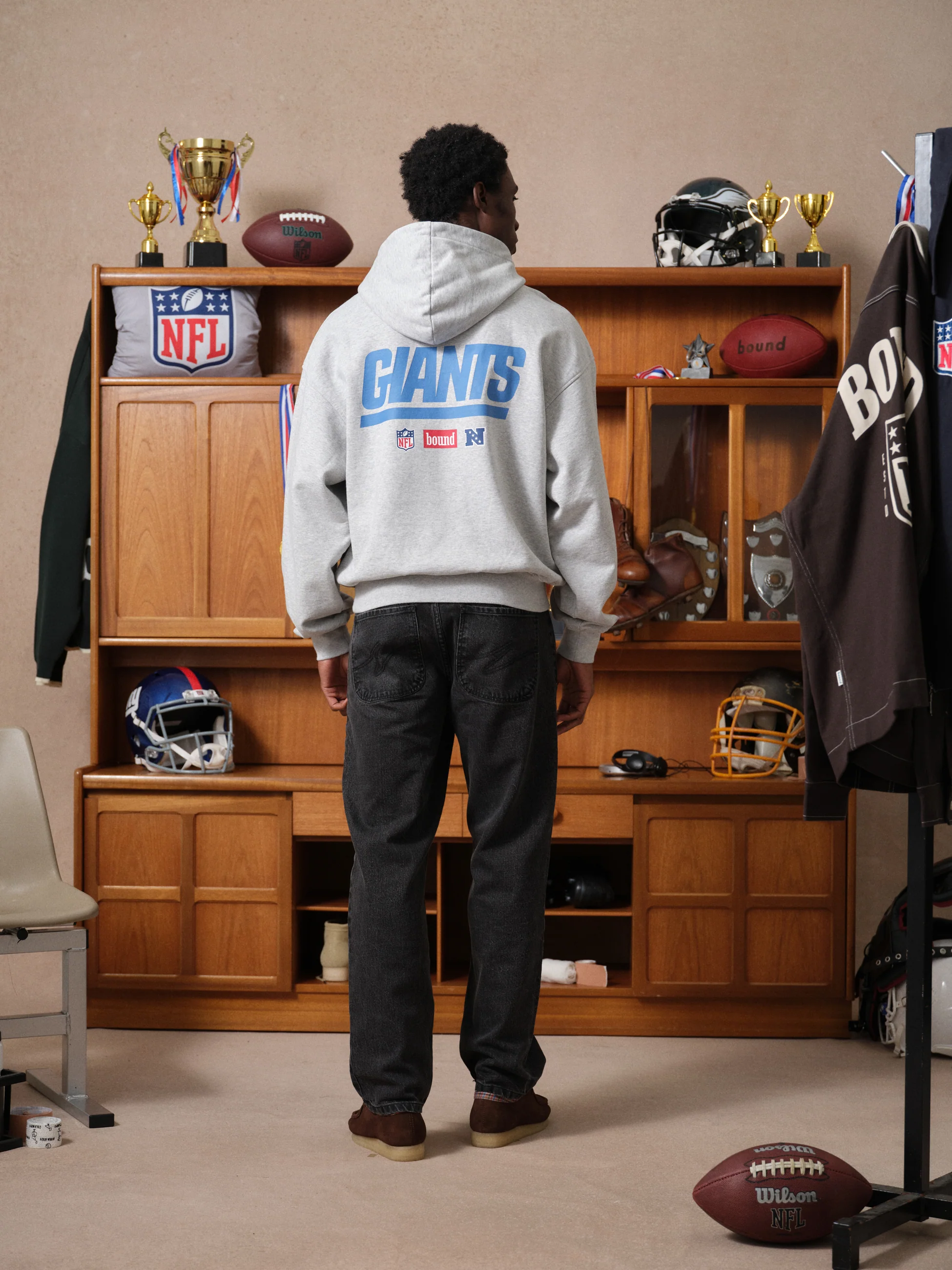 GIANTS X BOUND HOODIE - ASH GREY - Image 3