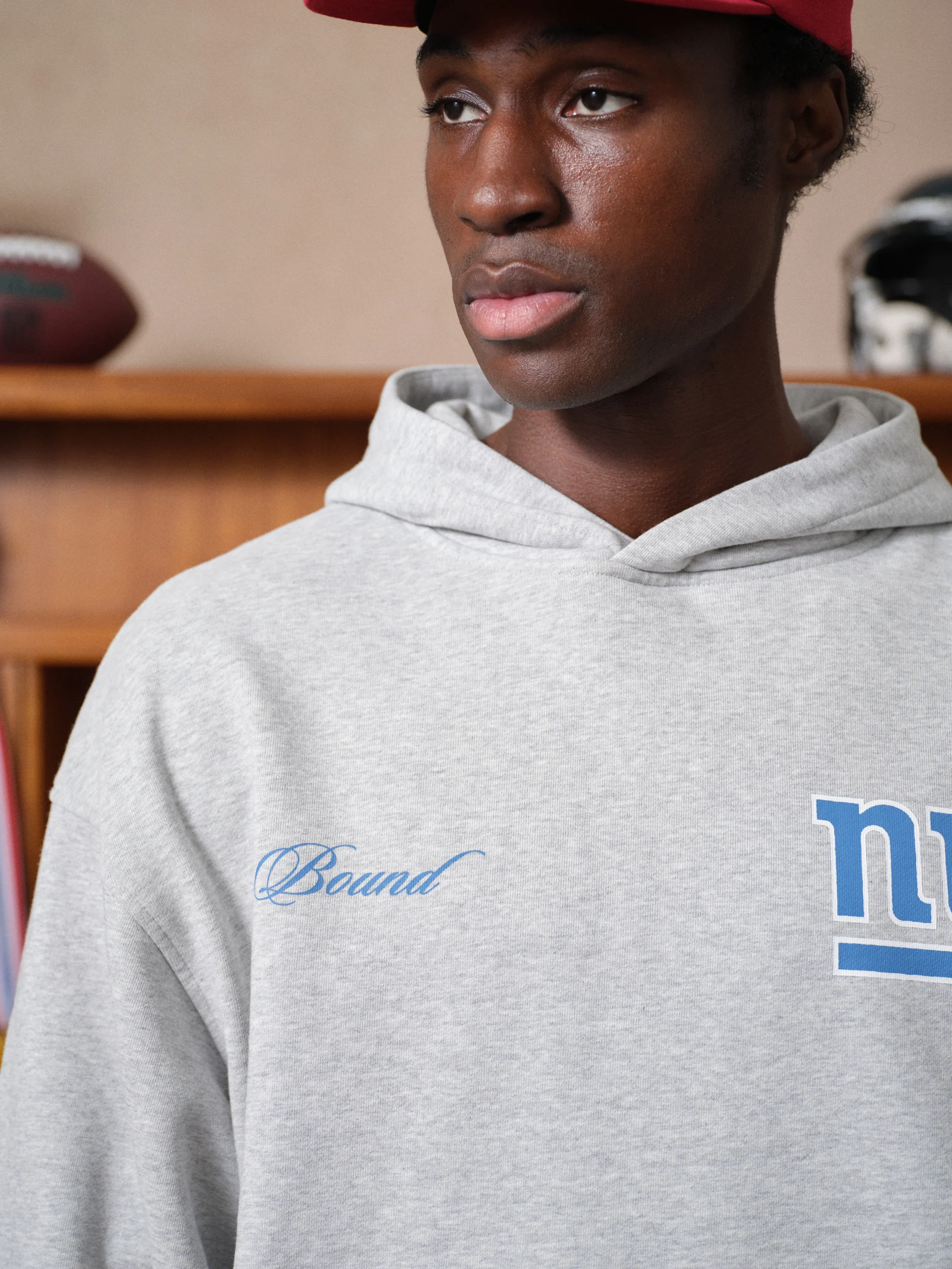 GIANTS X BOUND HOODIE - ASH GREY - Image 8