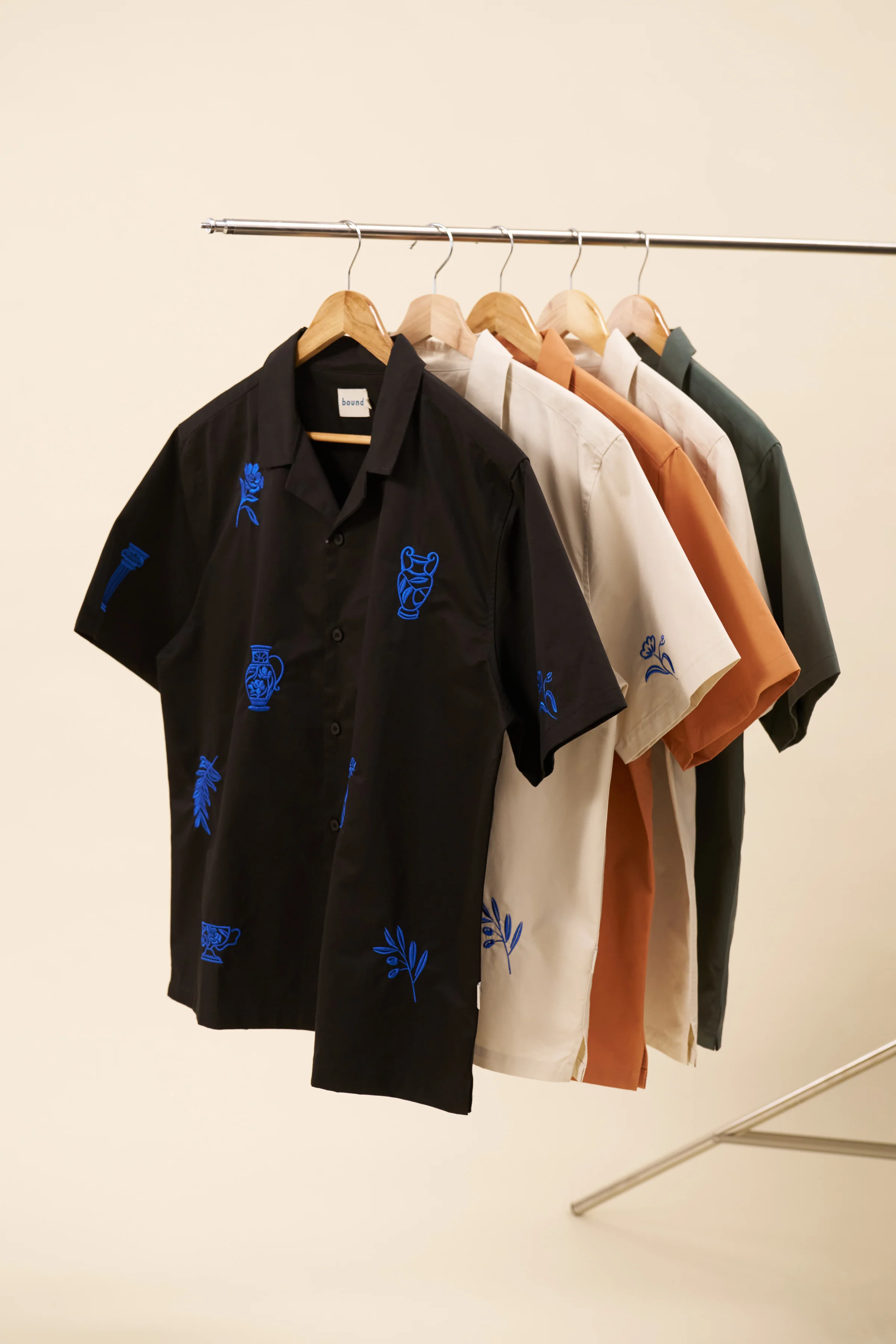 GRECIAN EMBROIDERED SHIRT - ECRU - Image 10