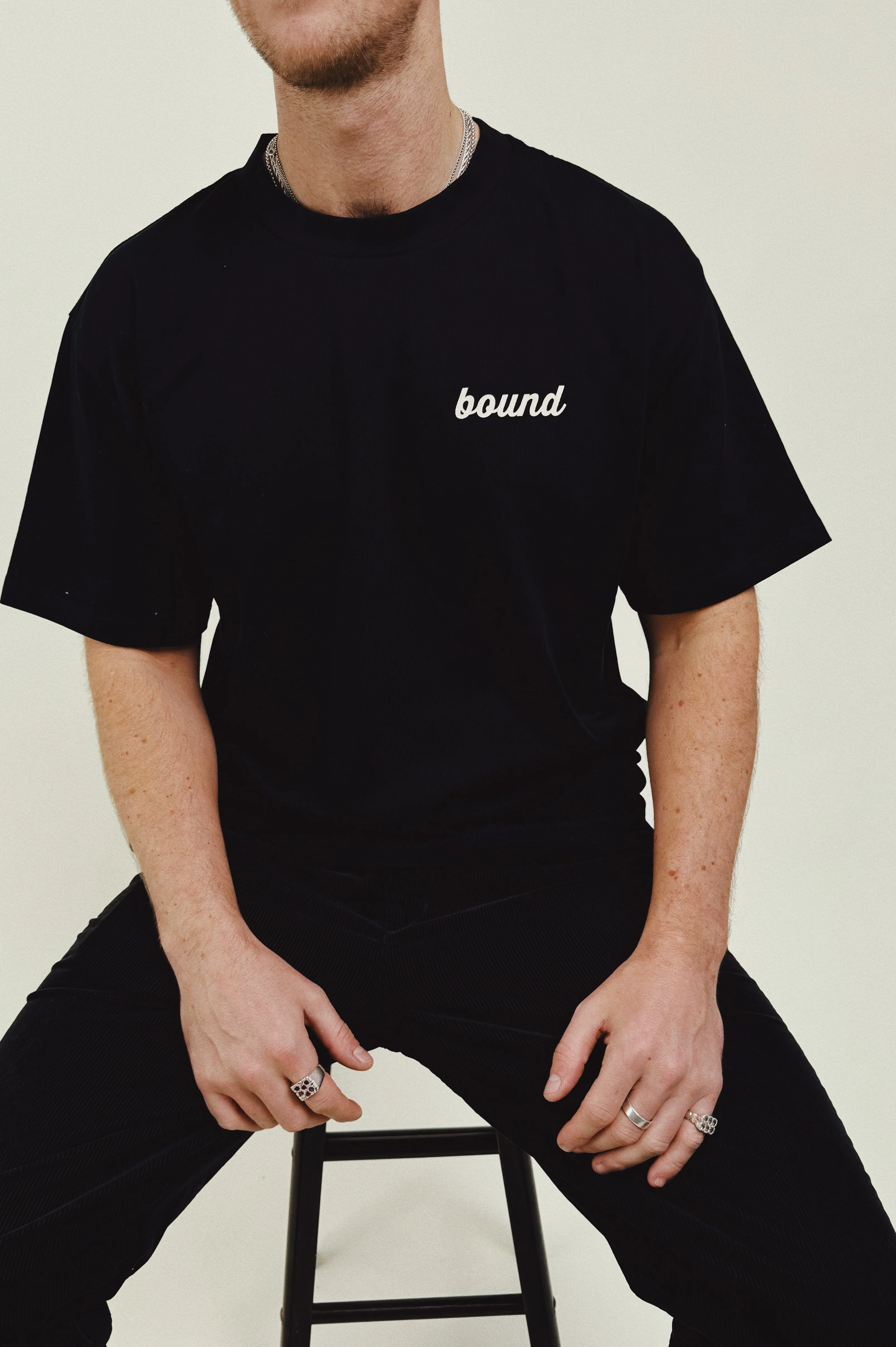 HATCH HEAVY TEE - BLACK - Image 3