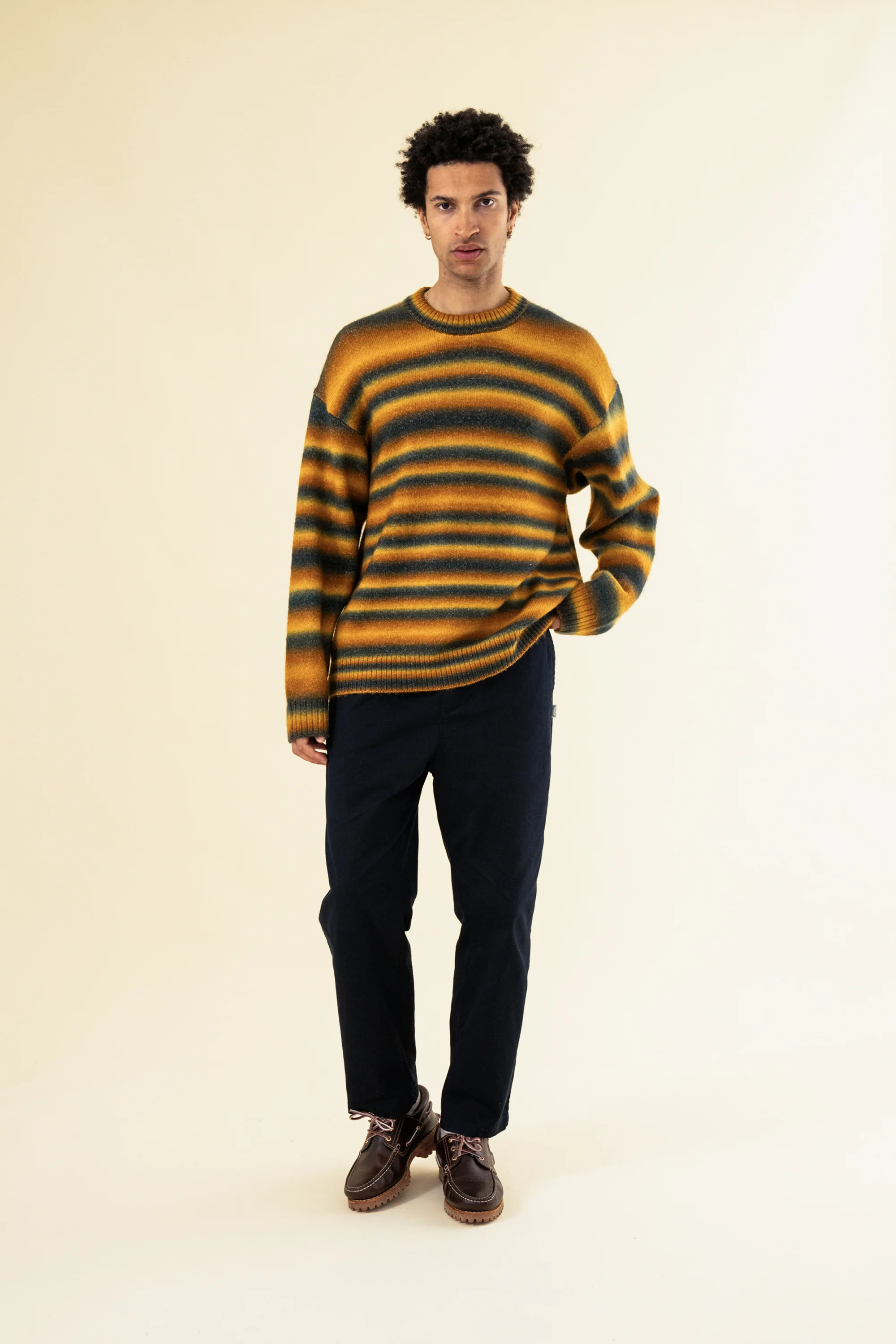 HEATON GRADIENT KNIT SWEATER - Image 3