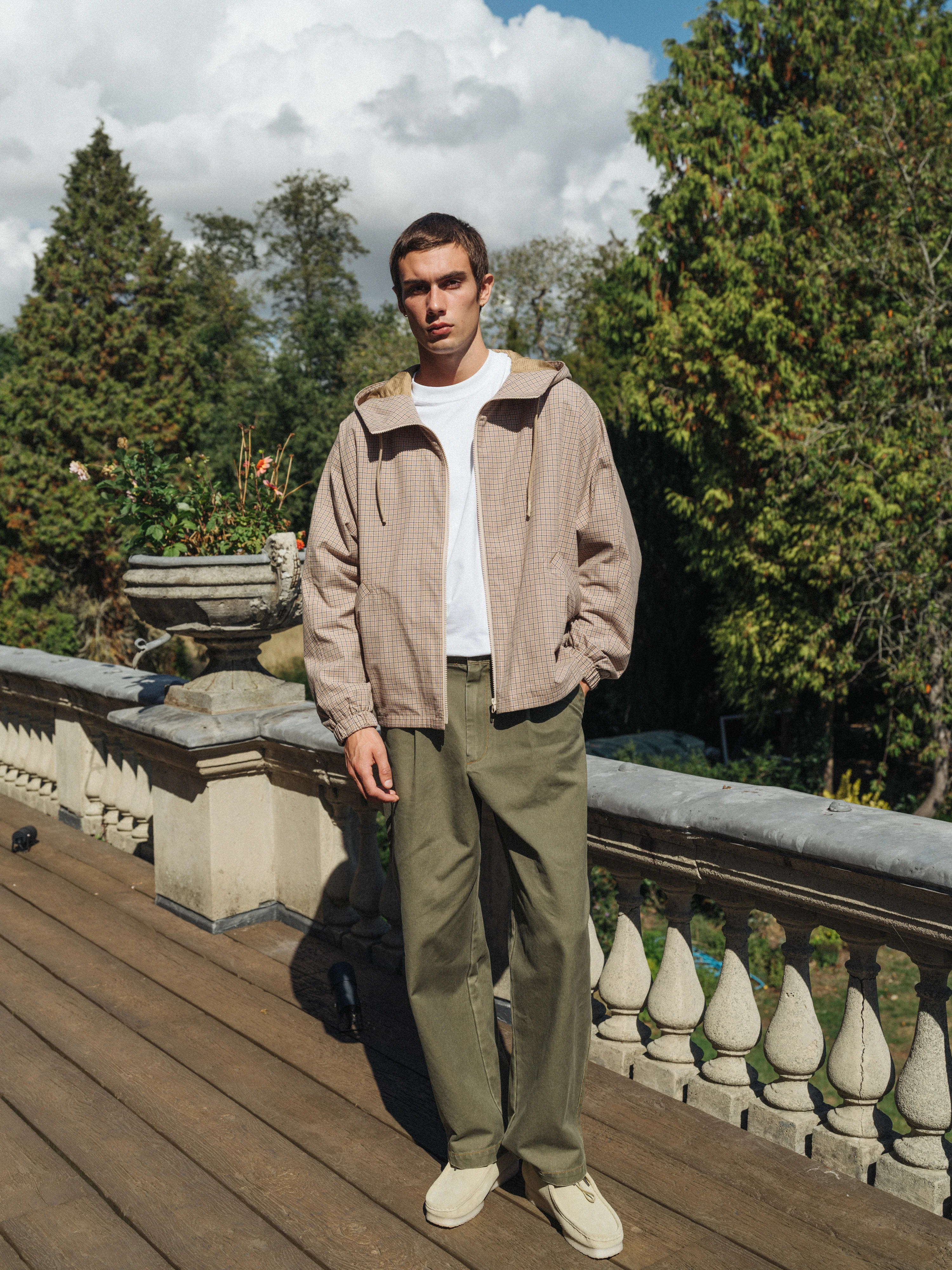 HEAVY CANVAS WORKWEAR TROUSER - ARMY - Image 9