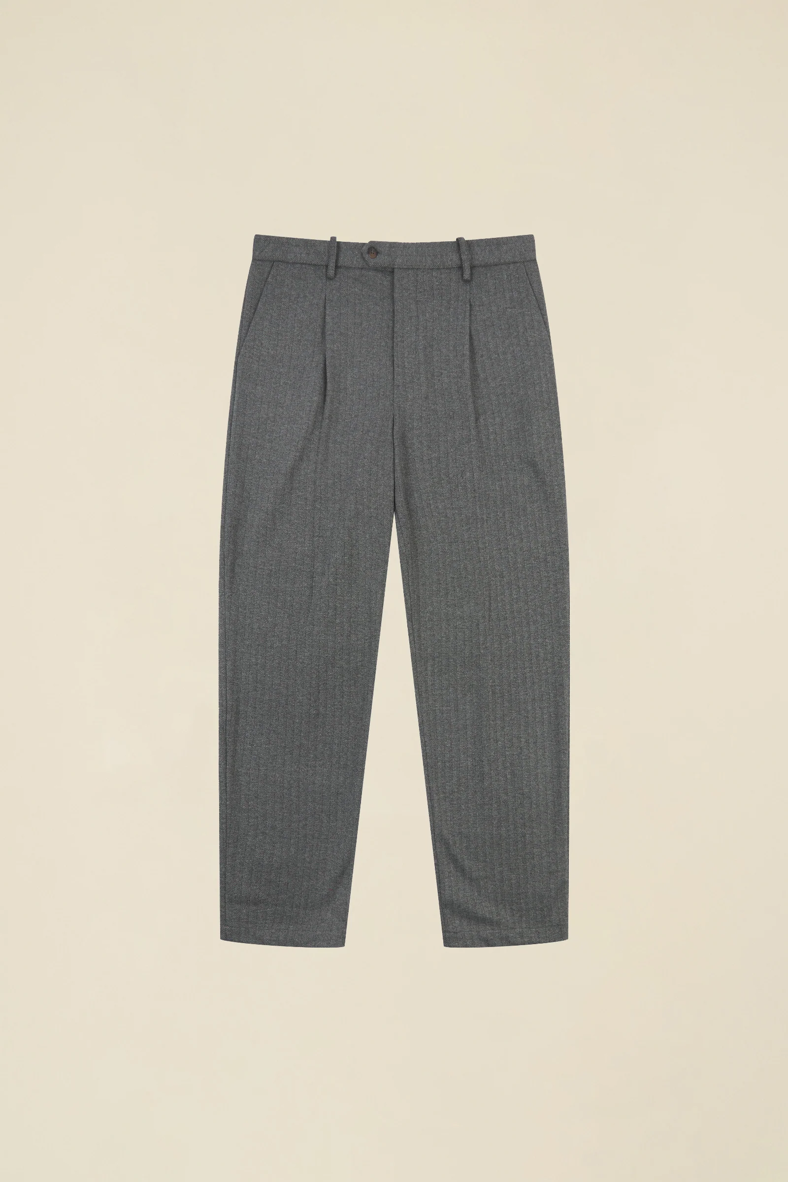 HERRINGBONE GRACELL TROUSERS - Image 9