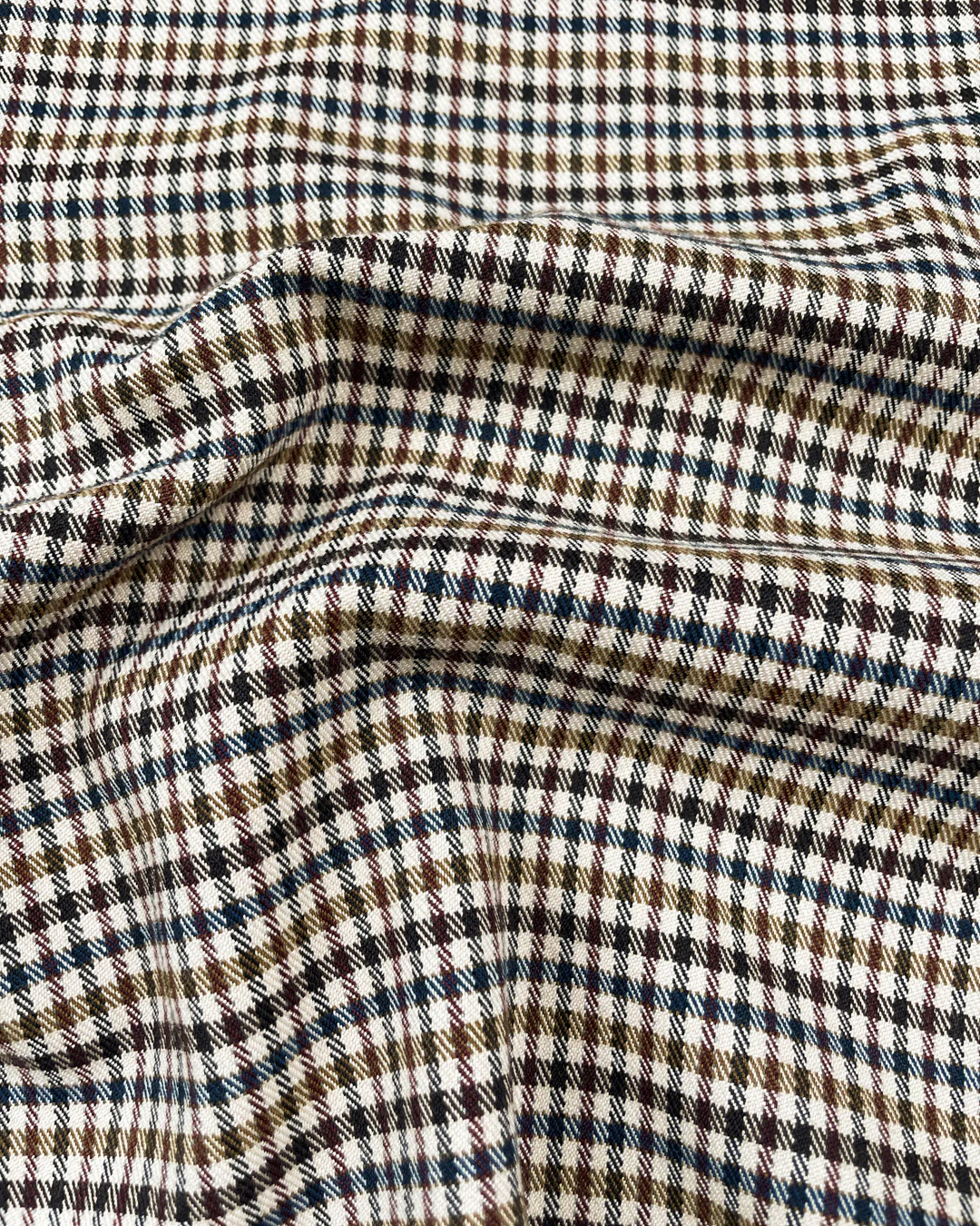 HUNTER CHECK HALF BUTTON SHIRT - Image 12