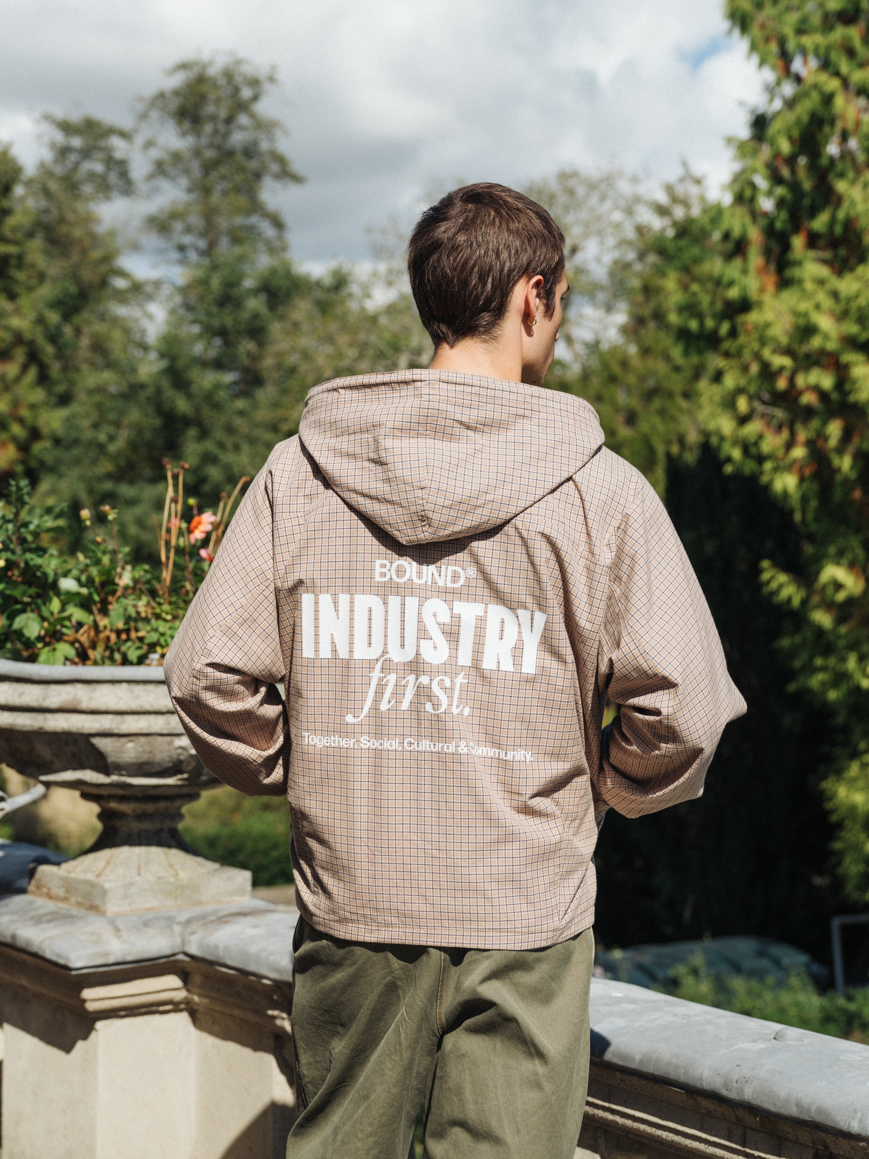 INDUSTRY FIRST CHECK ANORAK - Image 2