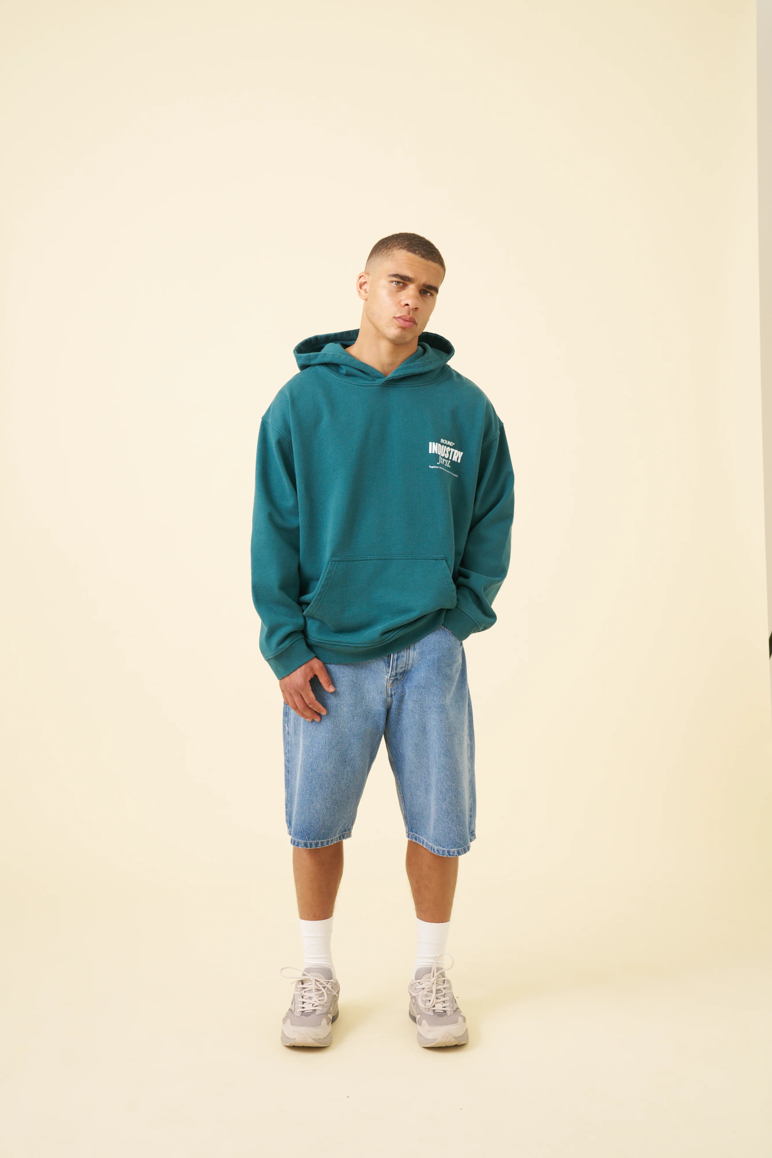 INDUSTRY FIRST HOODIE - FOREST GREEN - Image 6