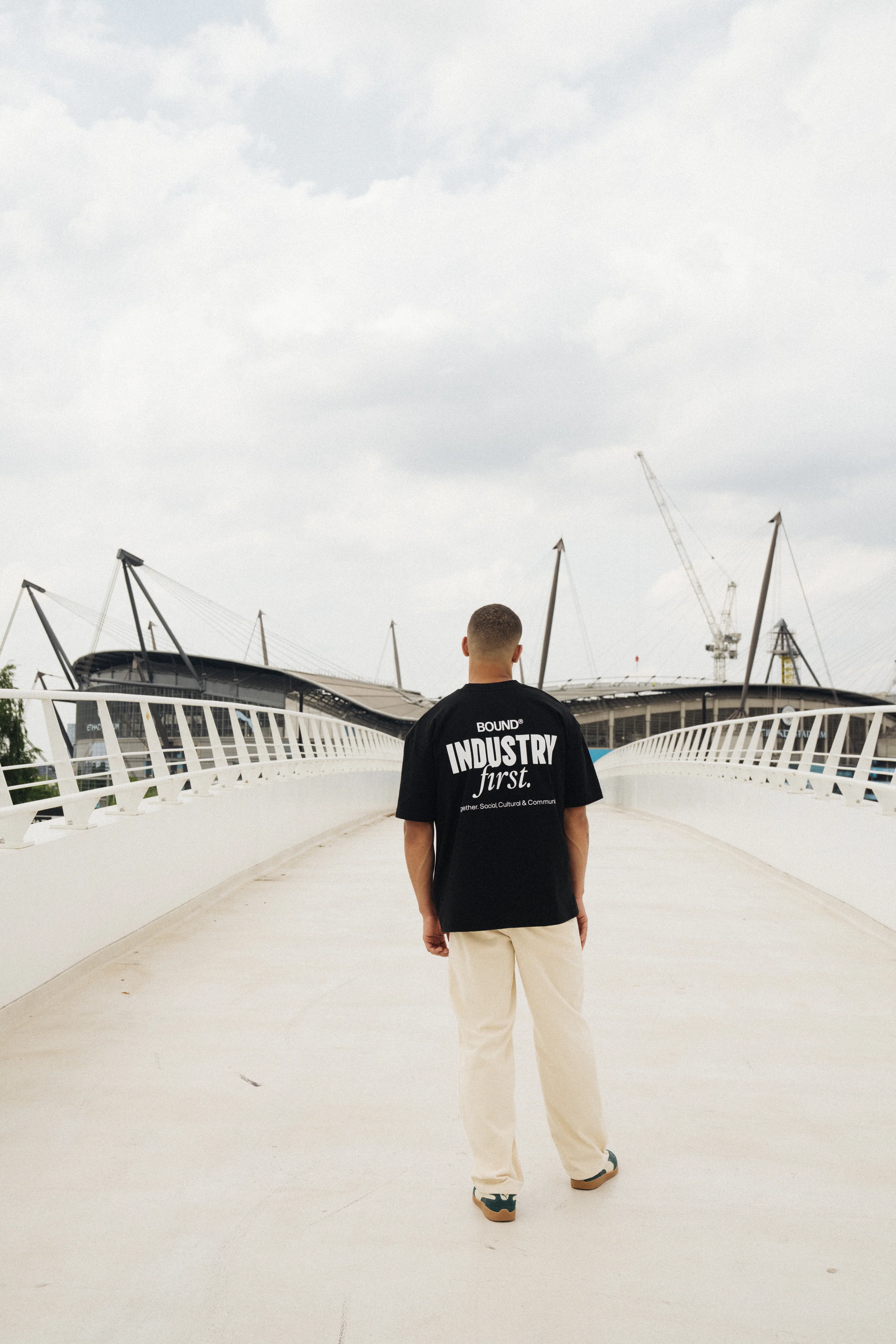 INDUSTRY FIRST TEE - BLACK - Image 3