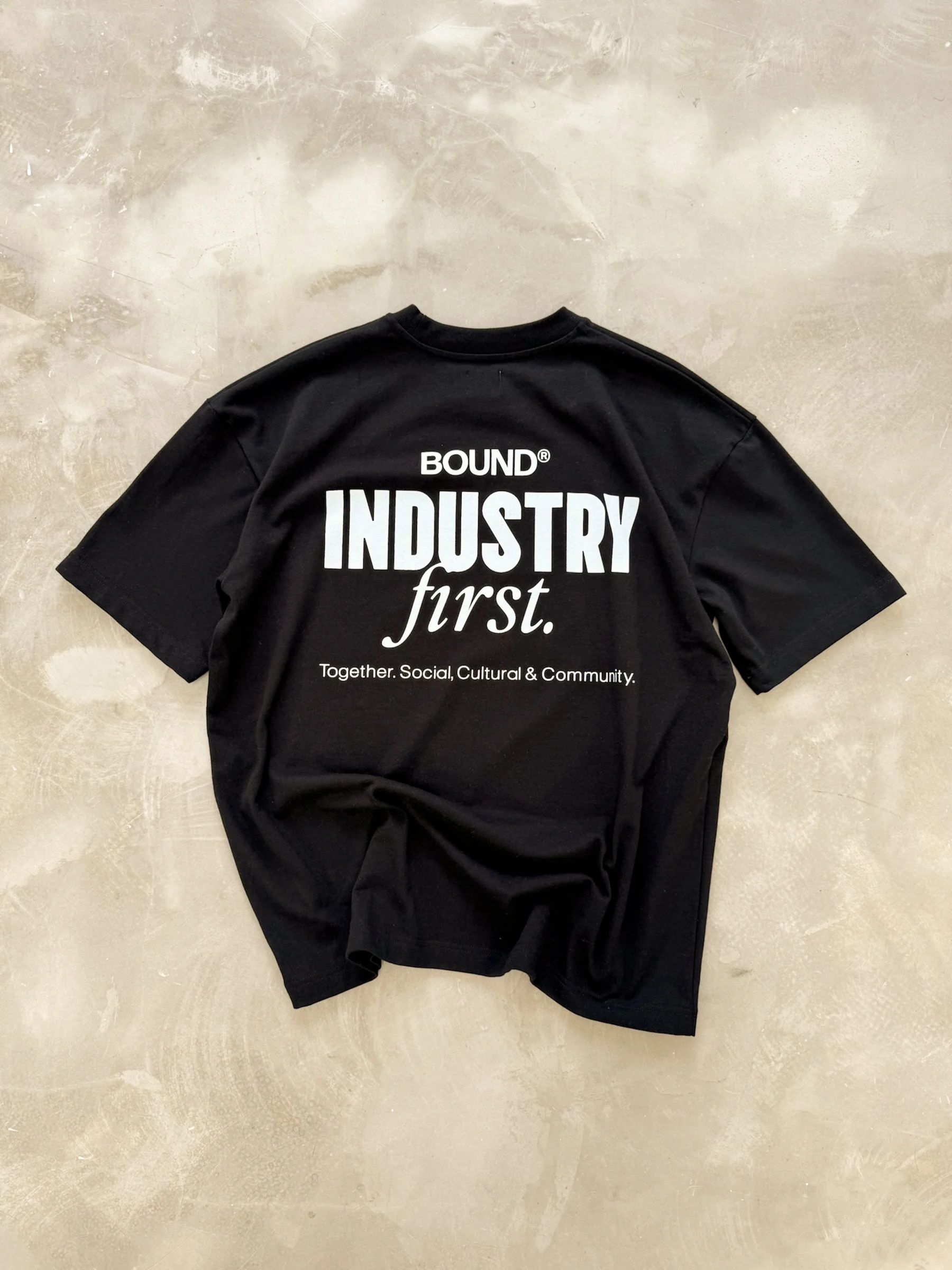 INDUSTRY FIRST TEE - BLACK - Image 7