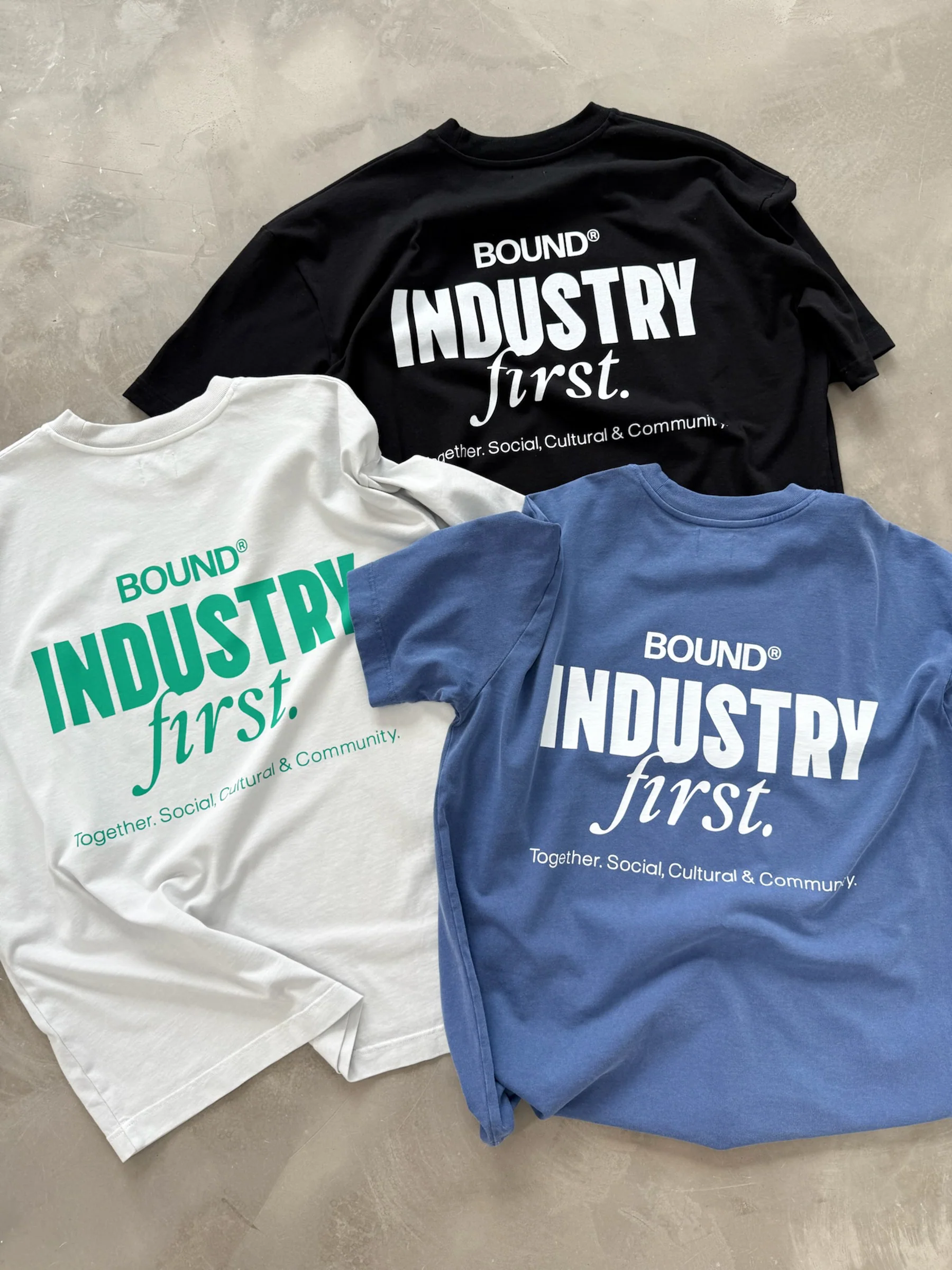 INDUSTRY FIRST TEE - WASHED LIGHT GREY - Image 10