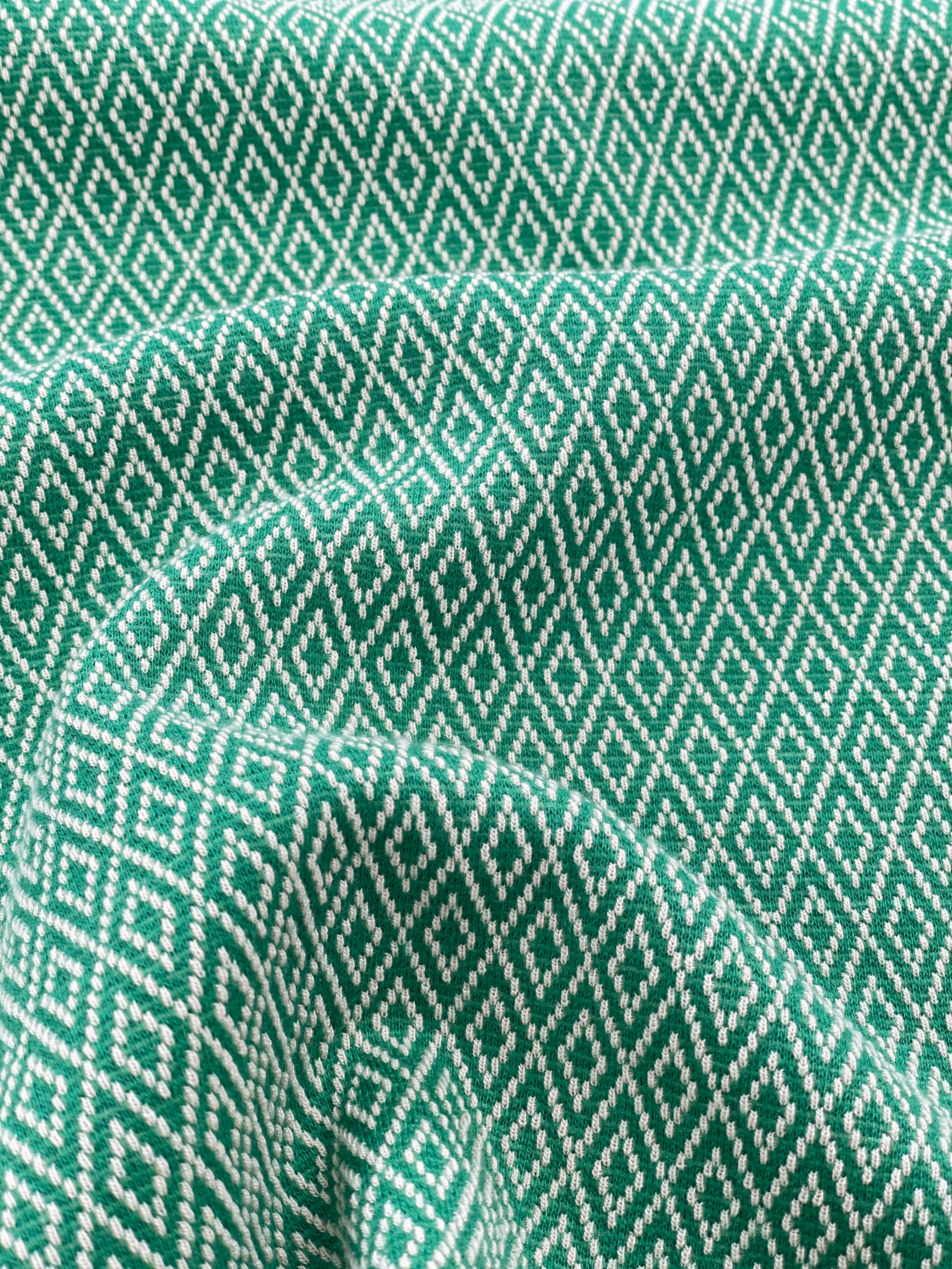 KELLY GREEN DIAMOND CUBAN SS SHIRT - Image 8