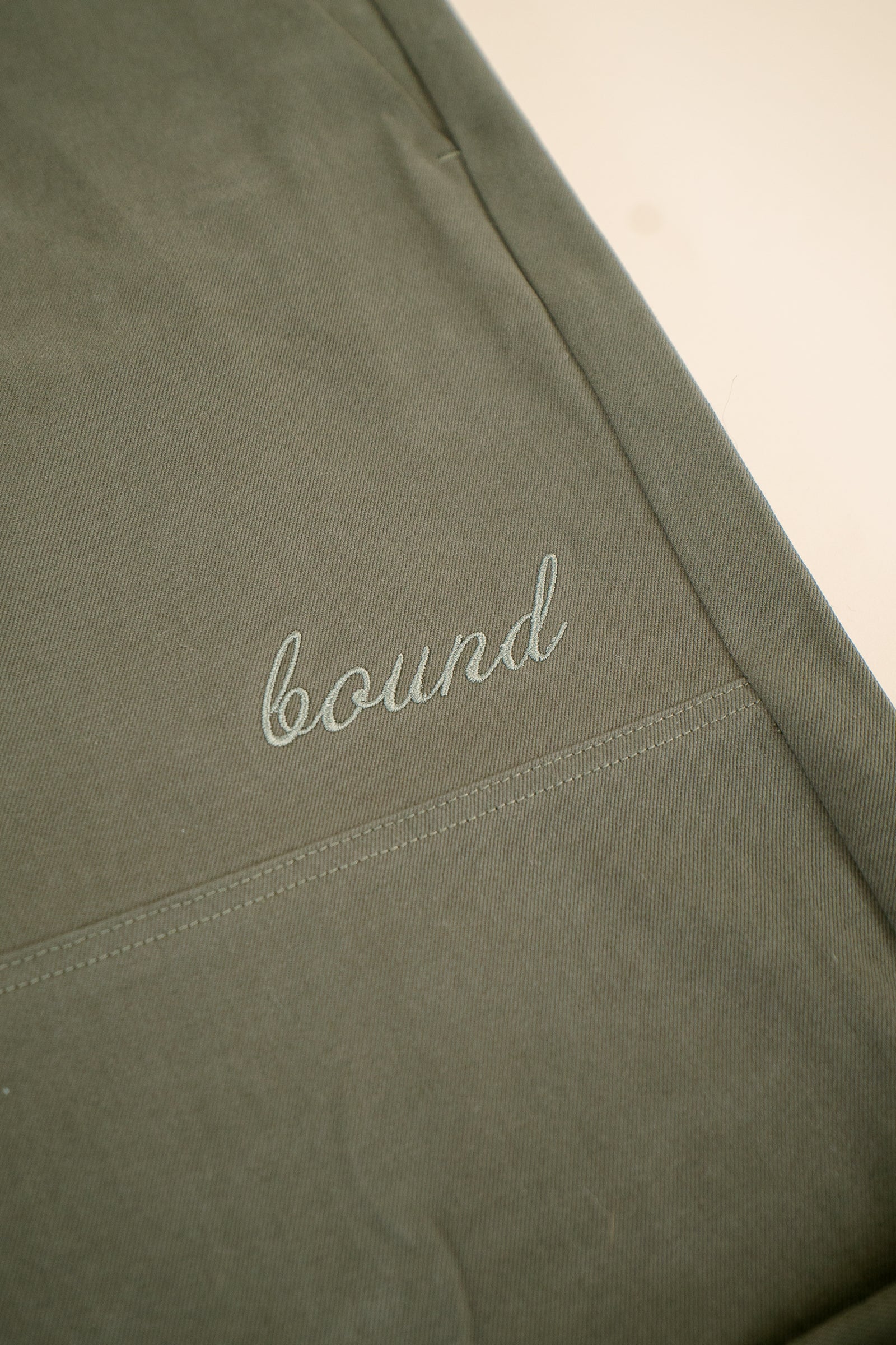 KHAKI STRAIGHT WORK PANT - Image 10