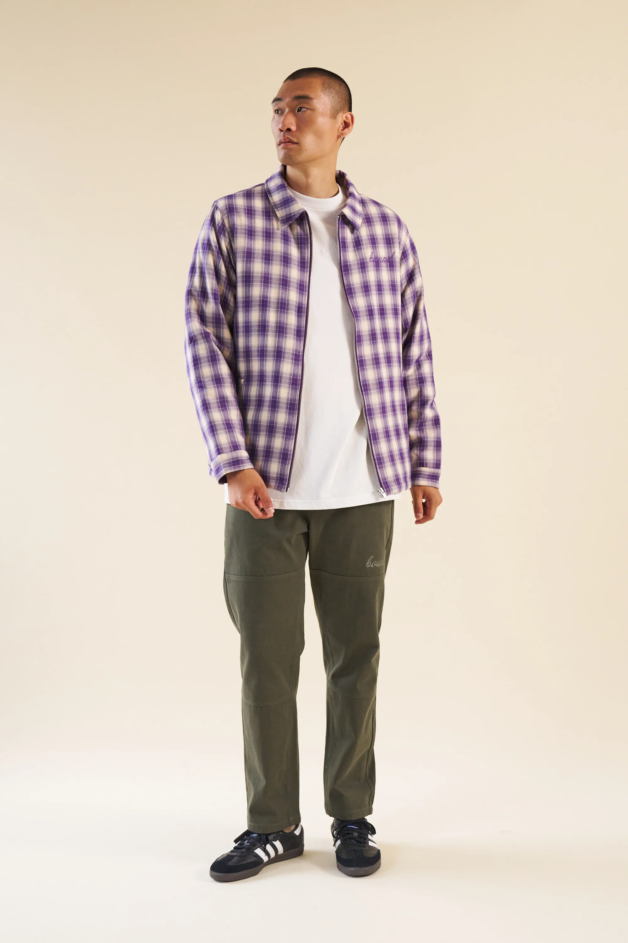 KHAKI STRAIGHT WORK PANT - Image 7