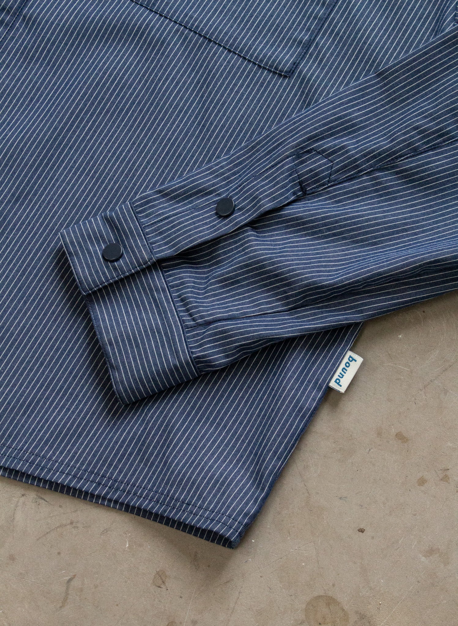 LORDELO STRIPE LONGSLEEVE SHIRT - NAVY - Image 8