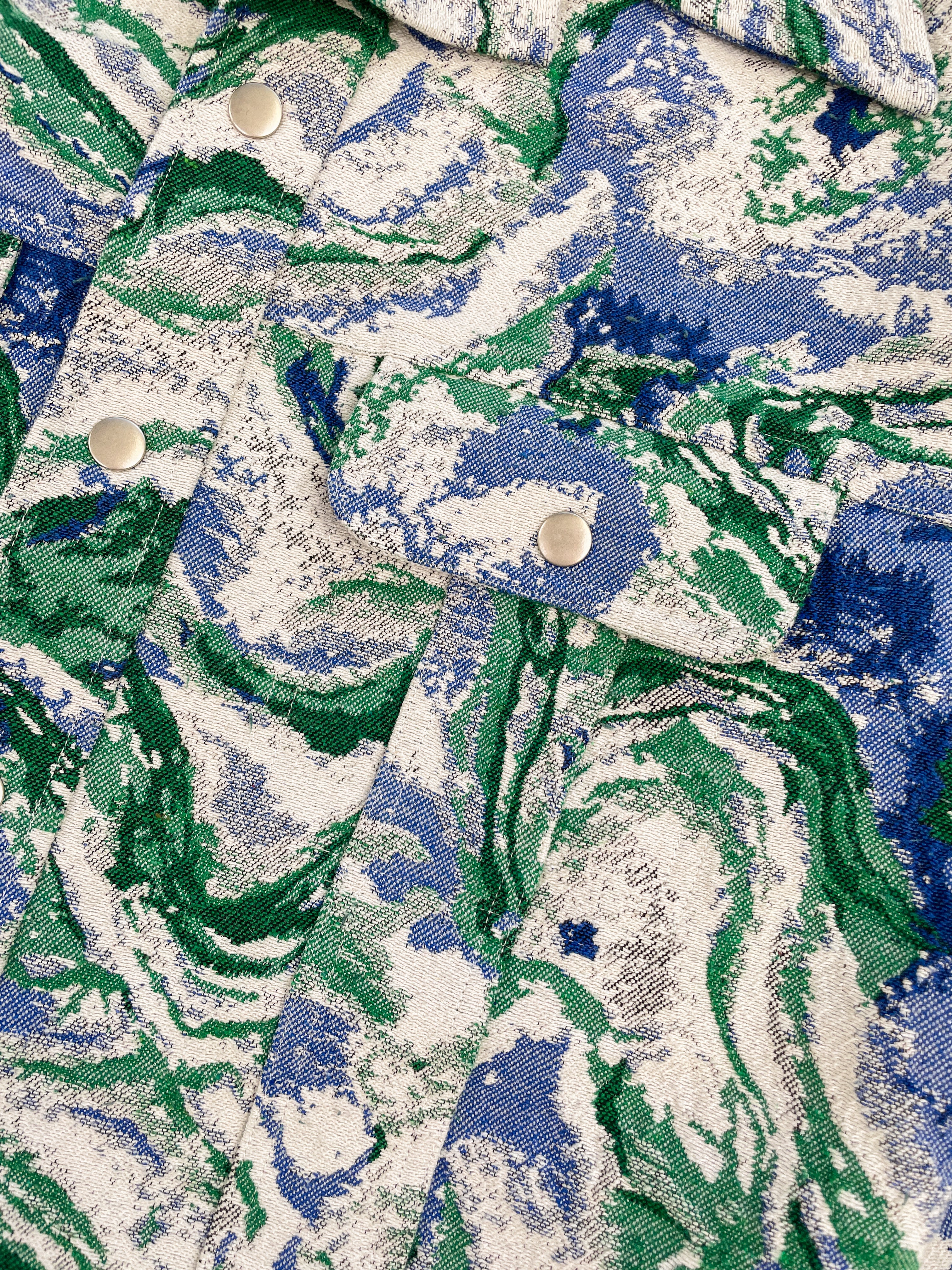 MARBLE PATTERNED RECYCLED JACKET - Image 10