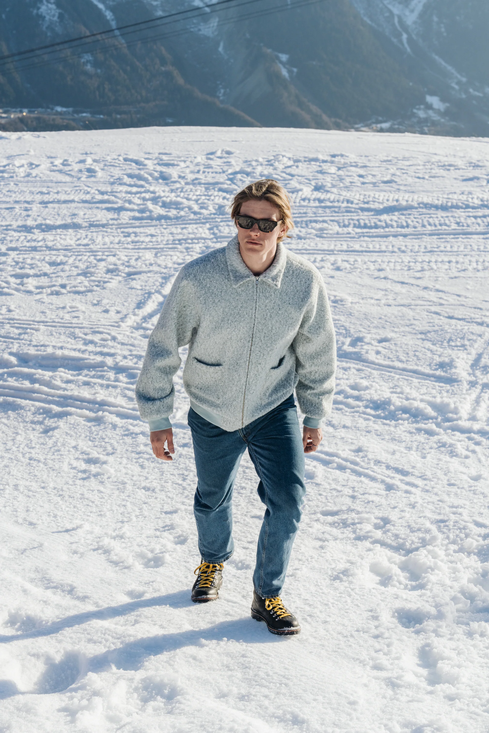 CLOUD TEXTURED JACKET - Image 2