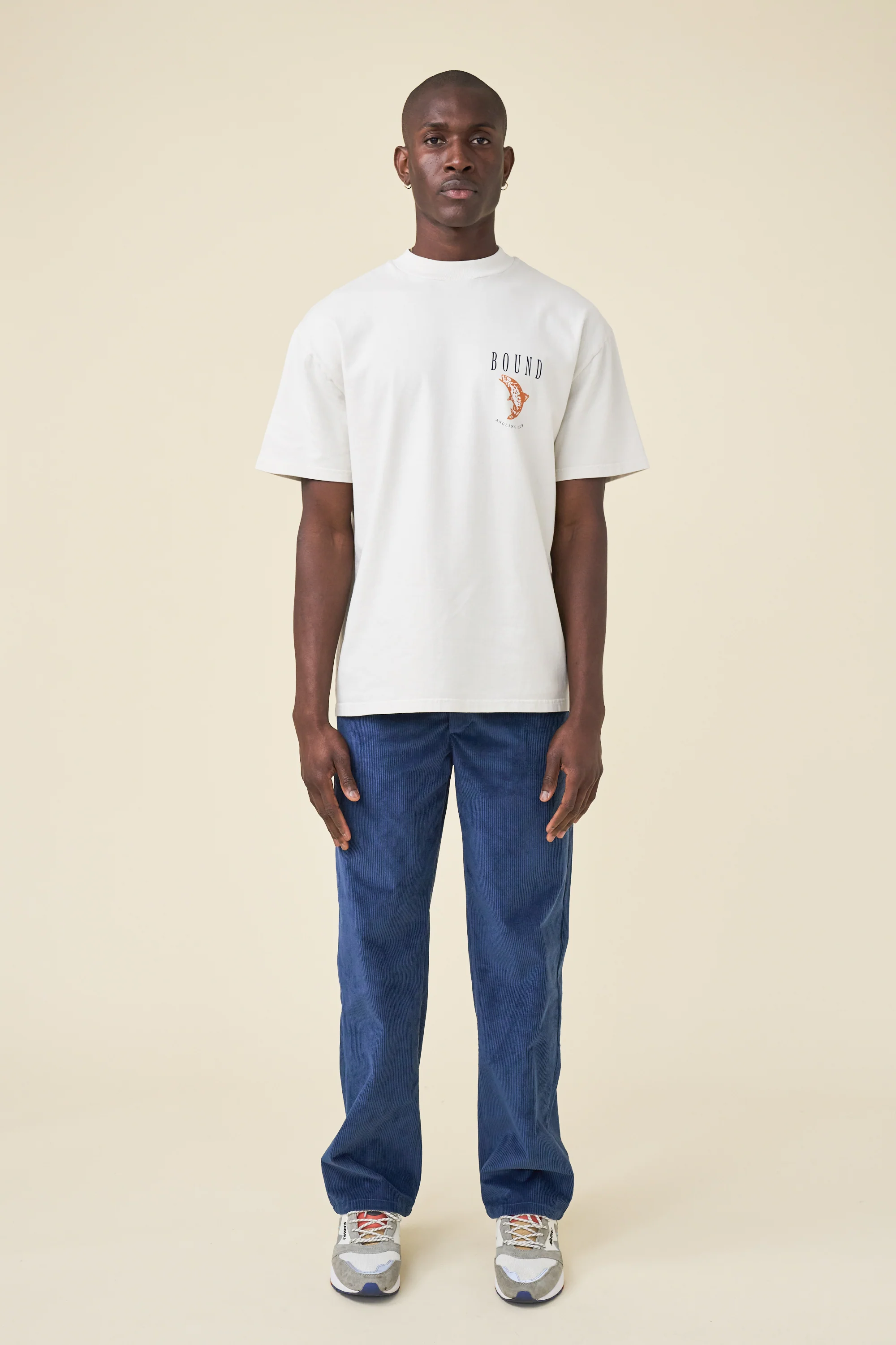 MARINA ANGLING TEE - SAND - Image 4