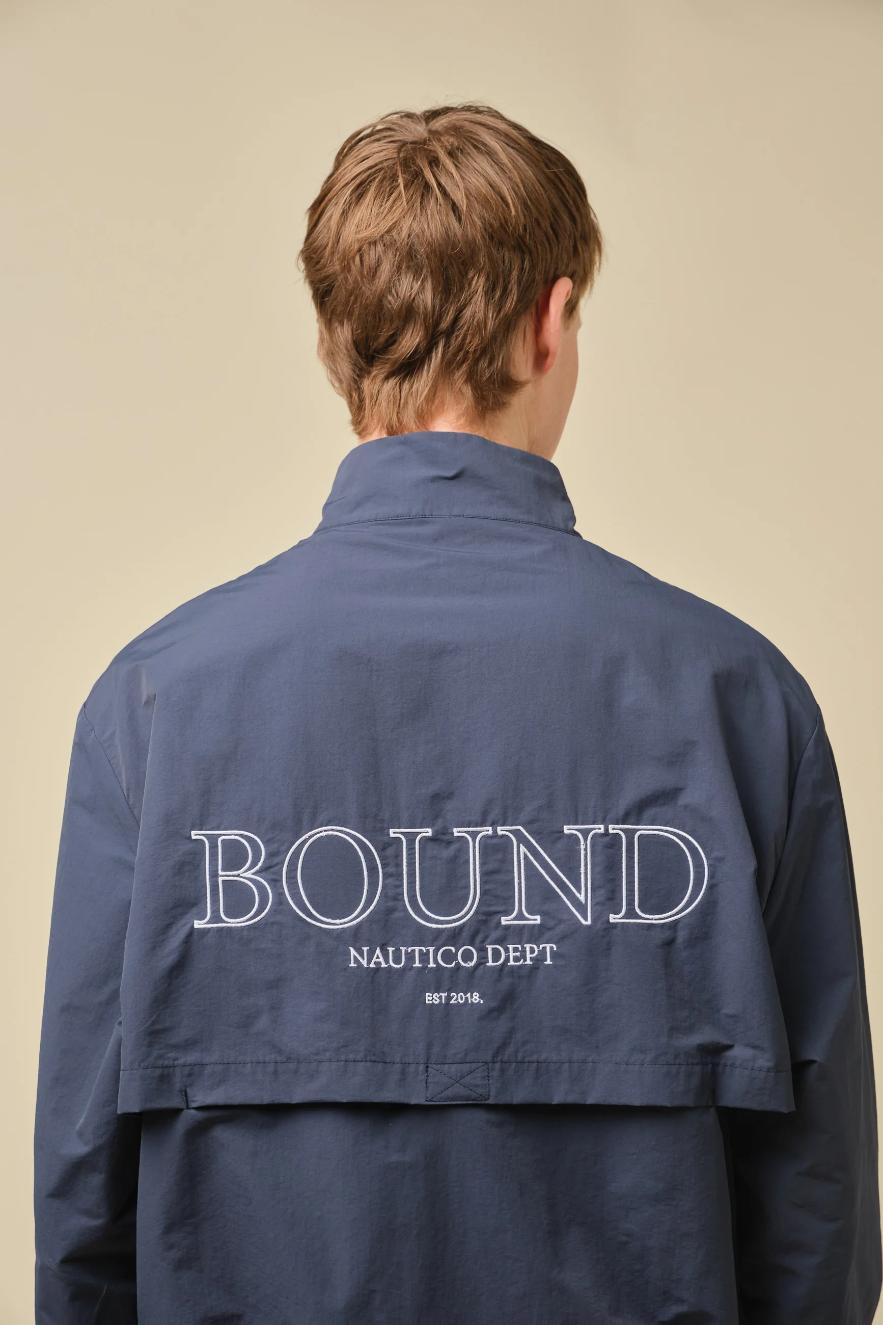 MARINE TRACK JACKET - NAVY - Image 4