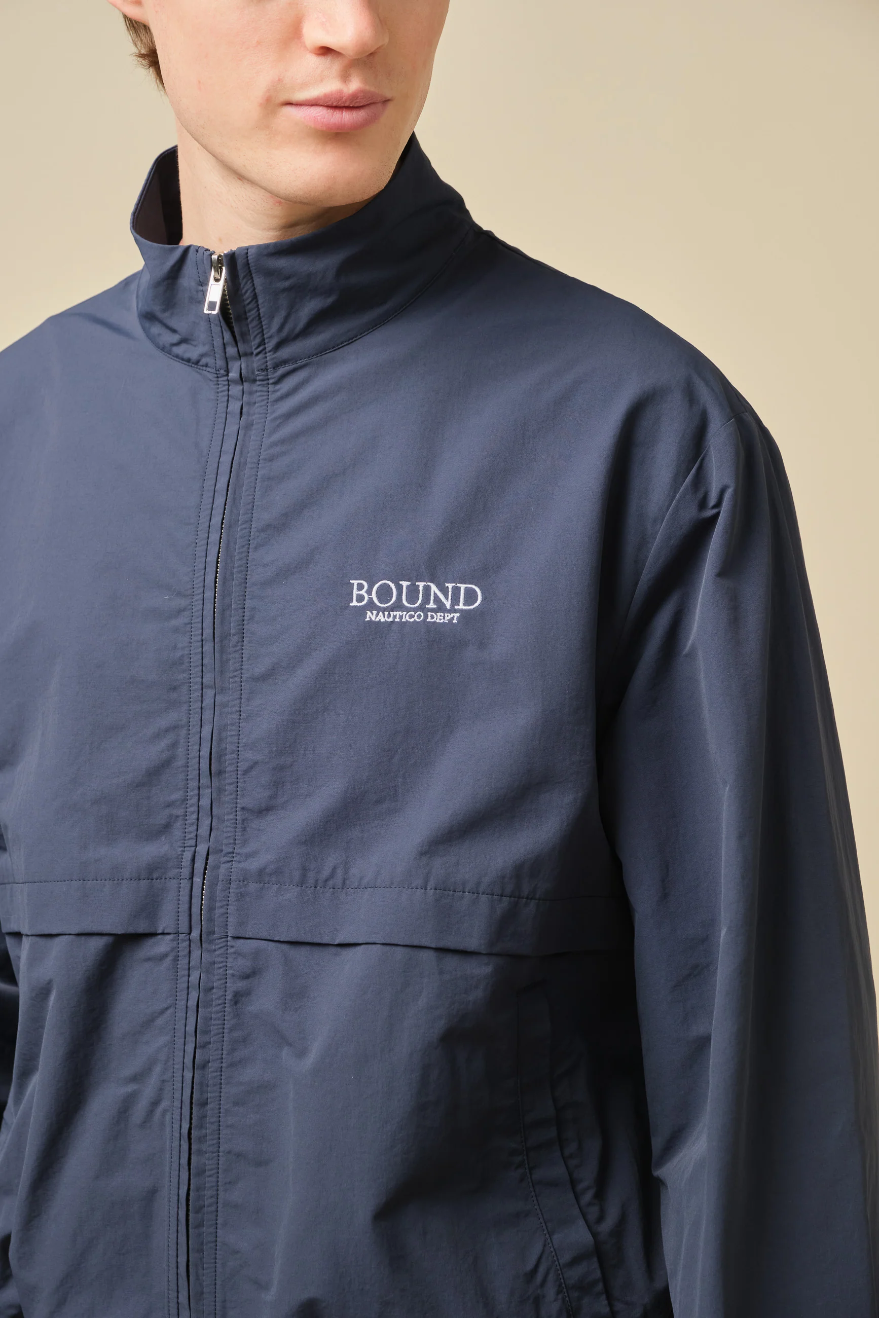 MARINE TRACK JACKET - NAVY - Image 5