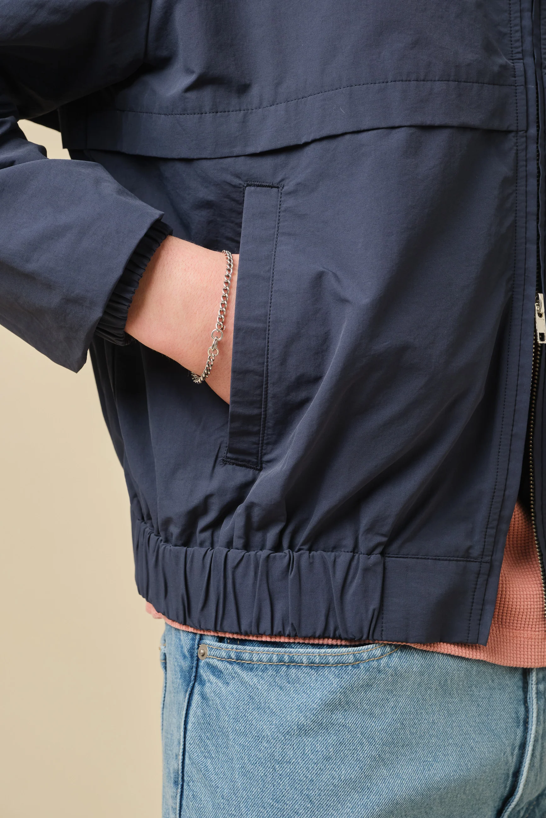 MARINE TRACK JACKET - NAVY - Image 6