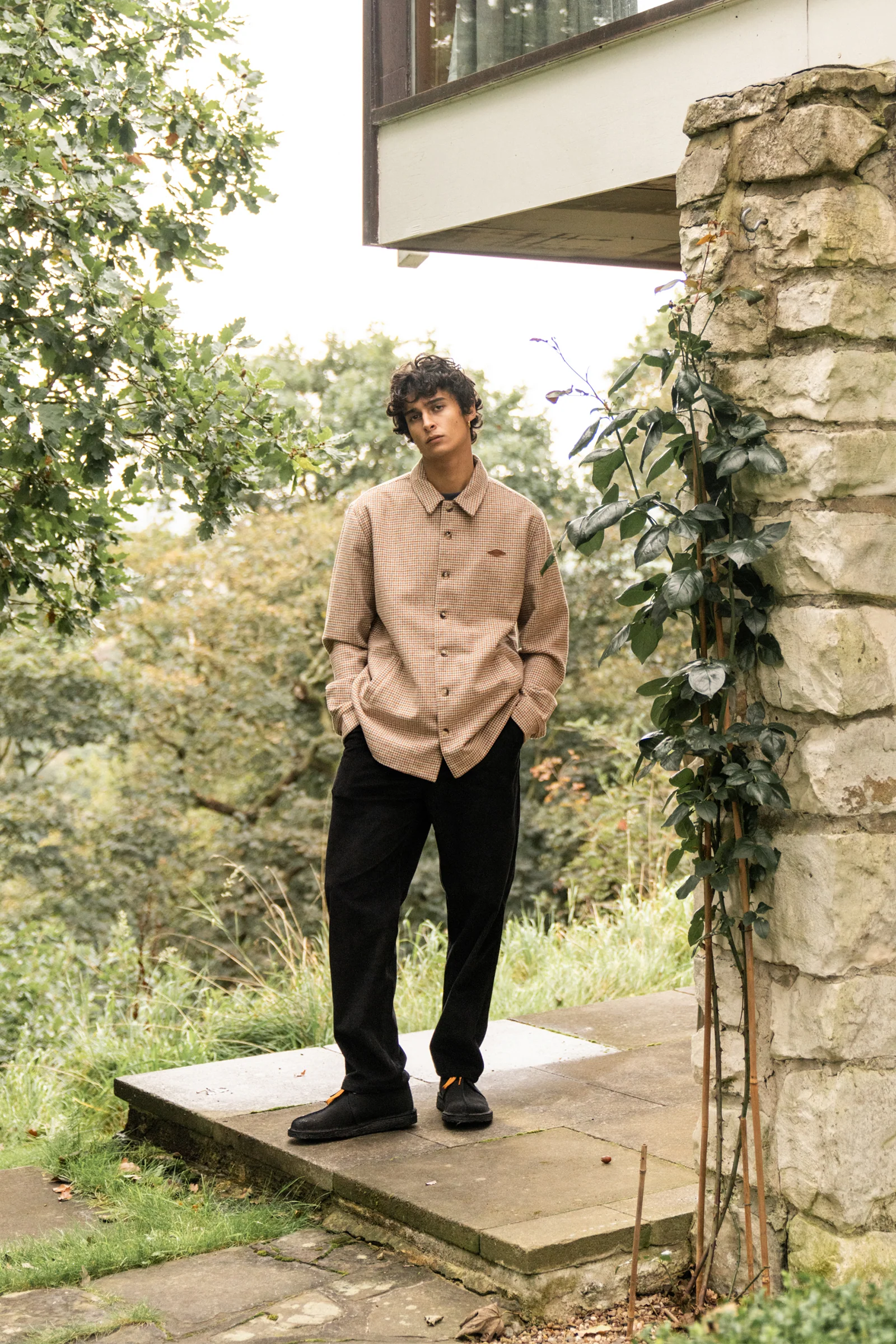 MAXIM DOGTOOTH WOOL COACH JACKET - Image 10