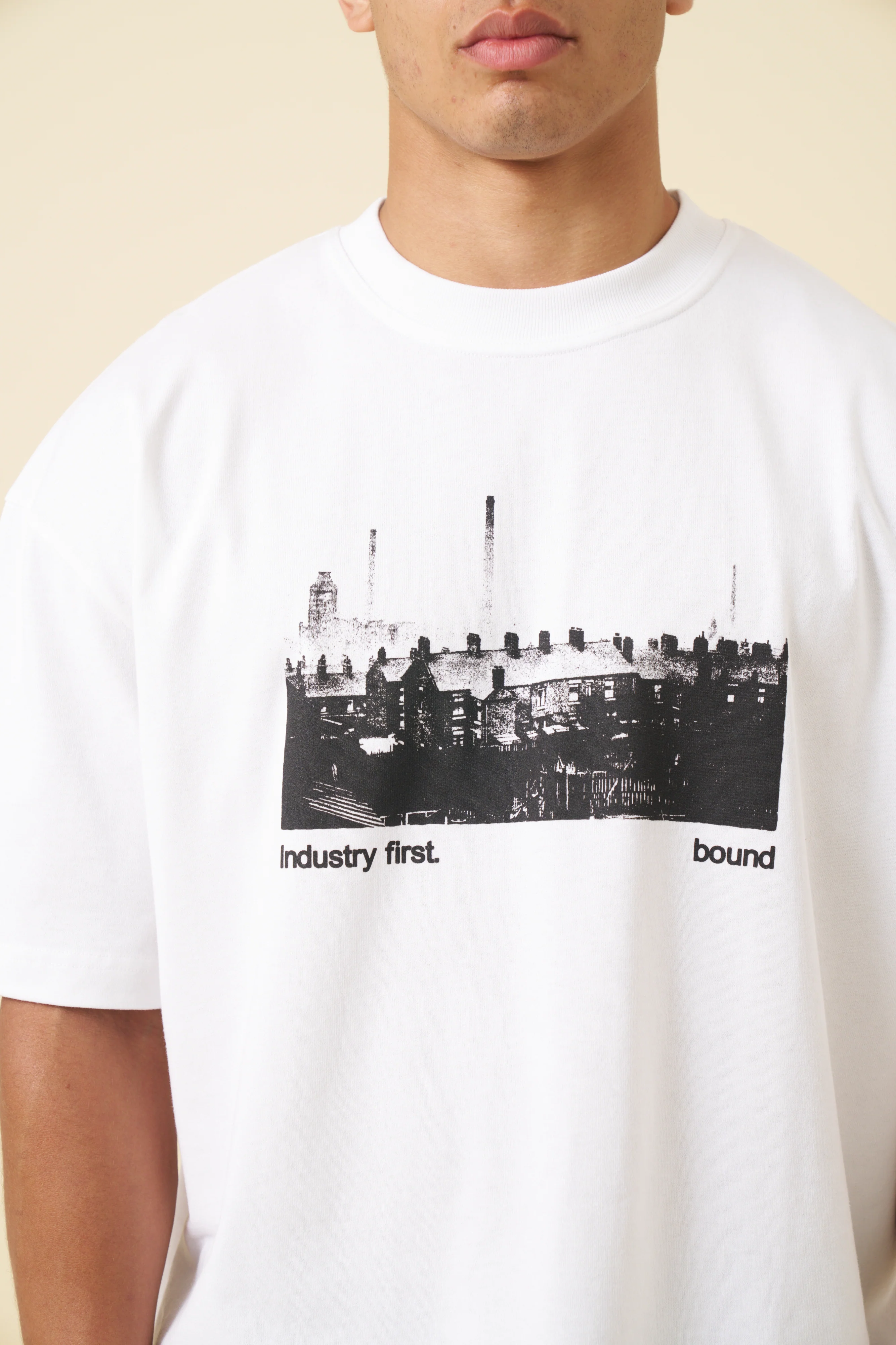 MCR INDUSTRY TEE - WHITE - Image 4