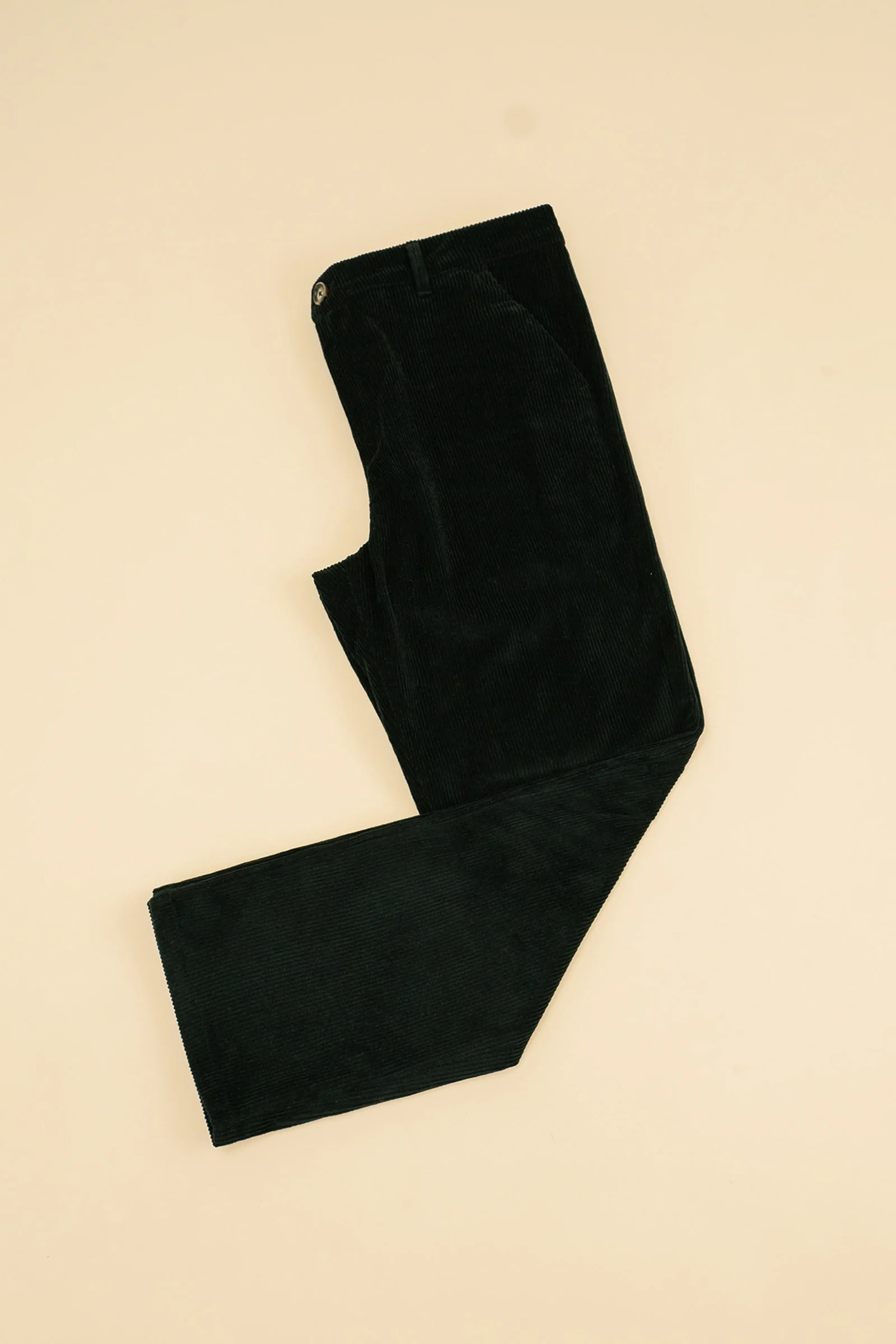 MIDNIGHT BLACK CORDUROY TROUSERS - Image 10
