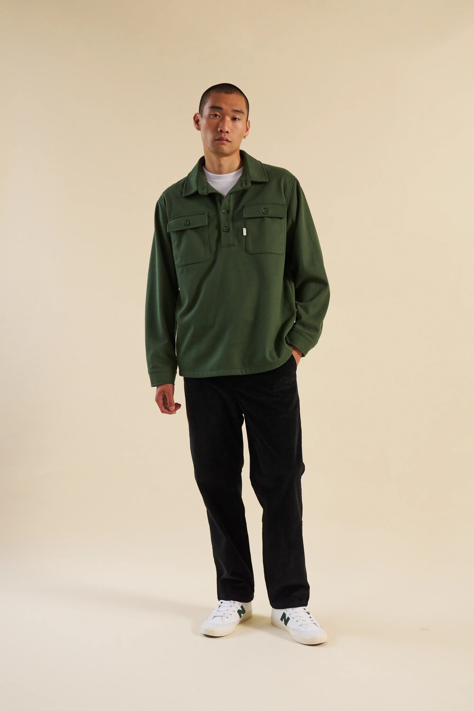 MIDNIGHT BLACK CORDUROY TROUSERS - Image 7