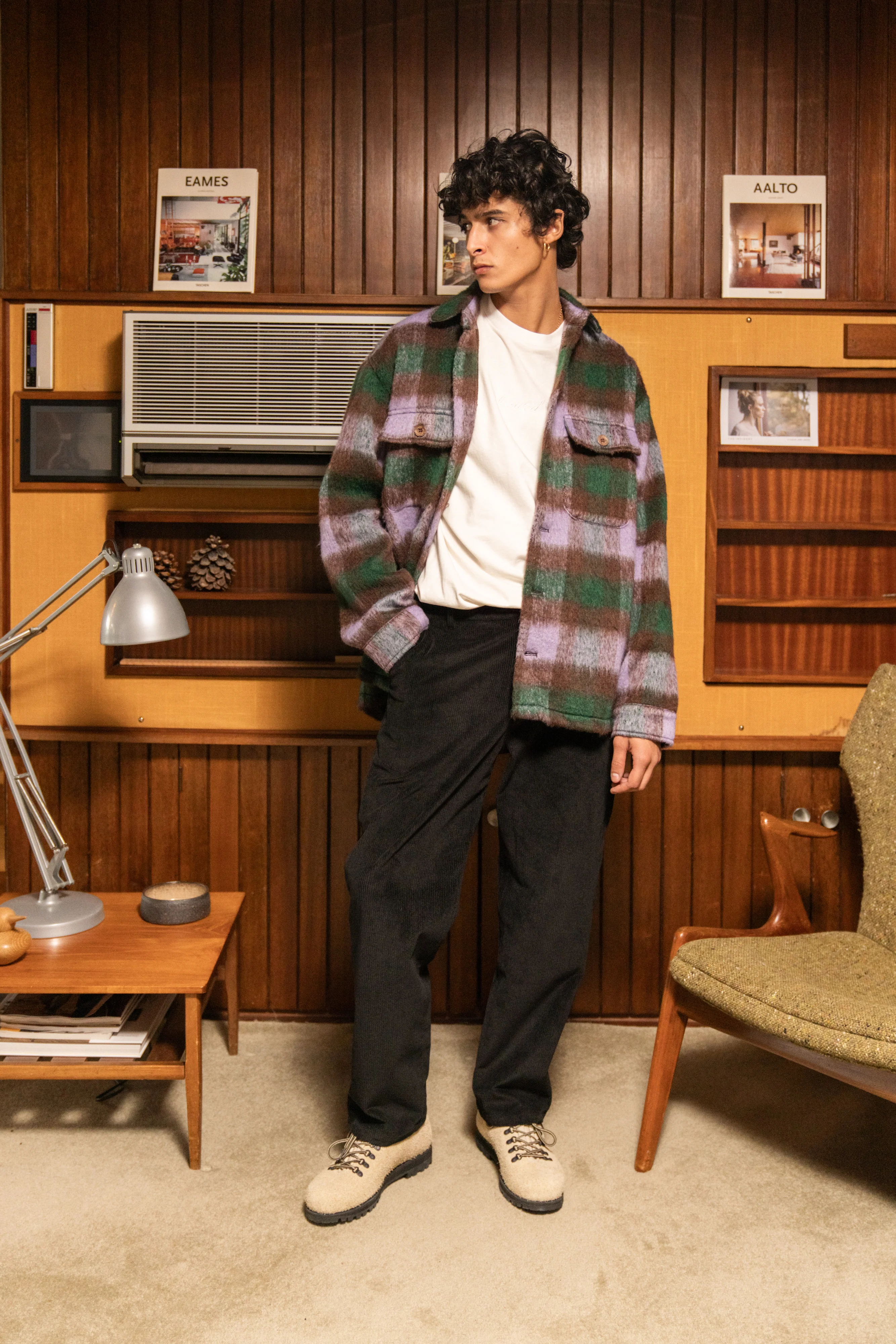 MIDNIGHT BLACK CORDUROY TROUSERS - Image 9