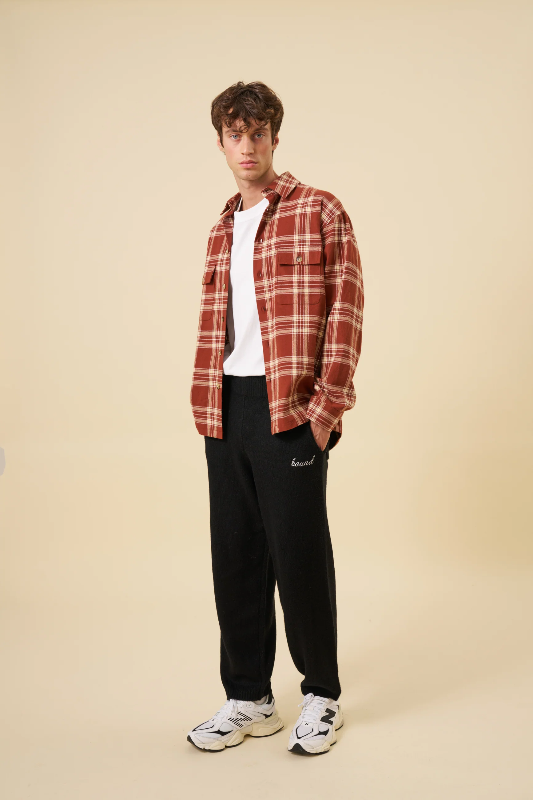 MOHAIR SWEATPANTS - BLACK - Image 6