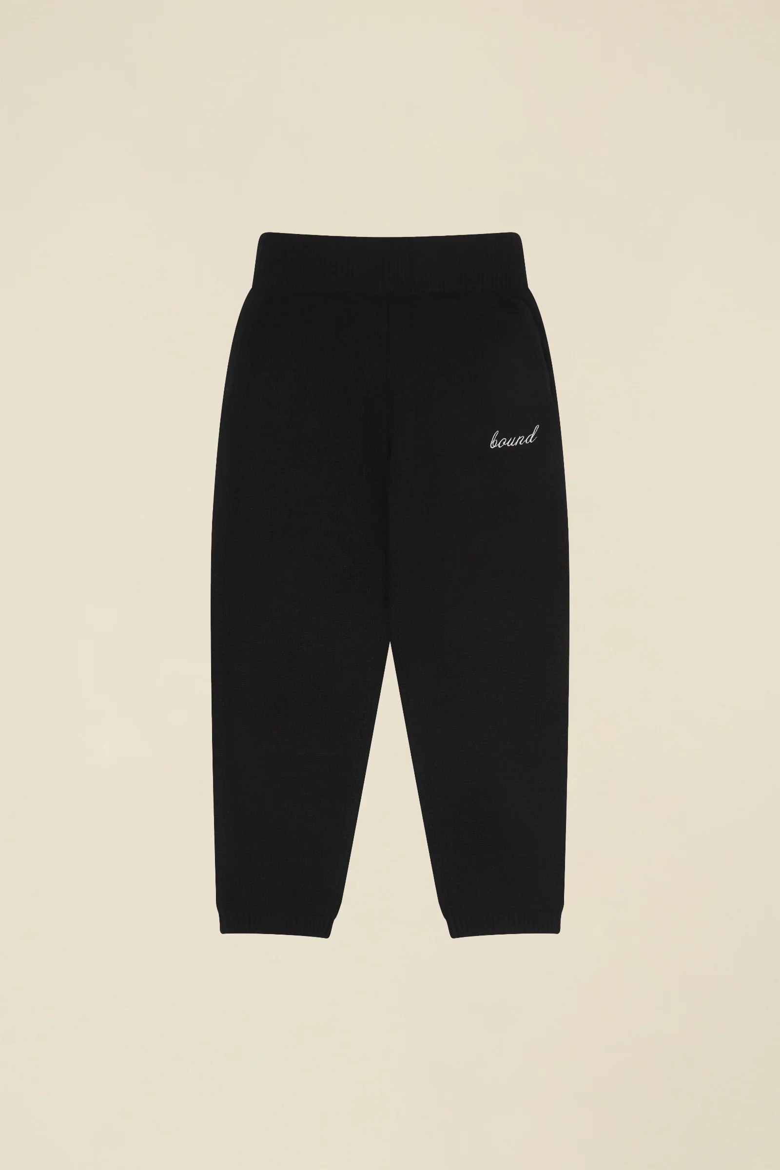 MOHAIR SWEATPANTS - BLACK - Image 7