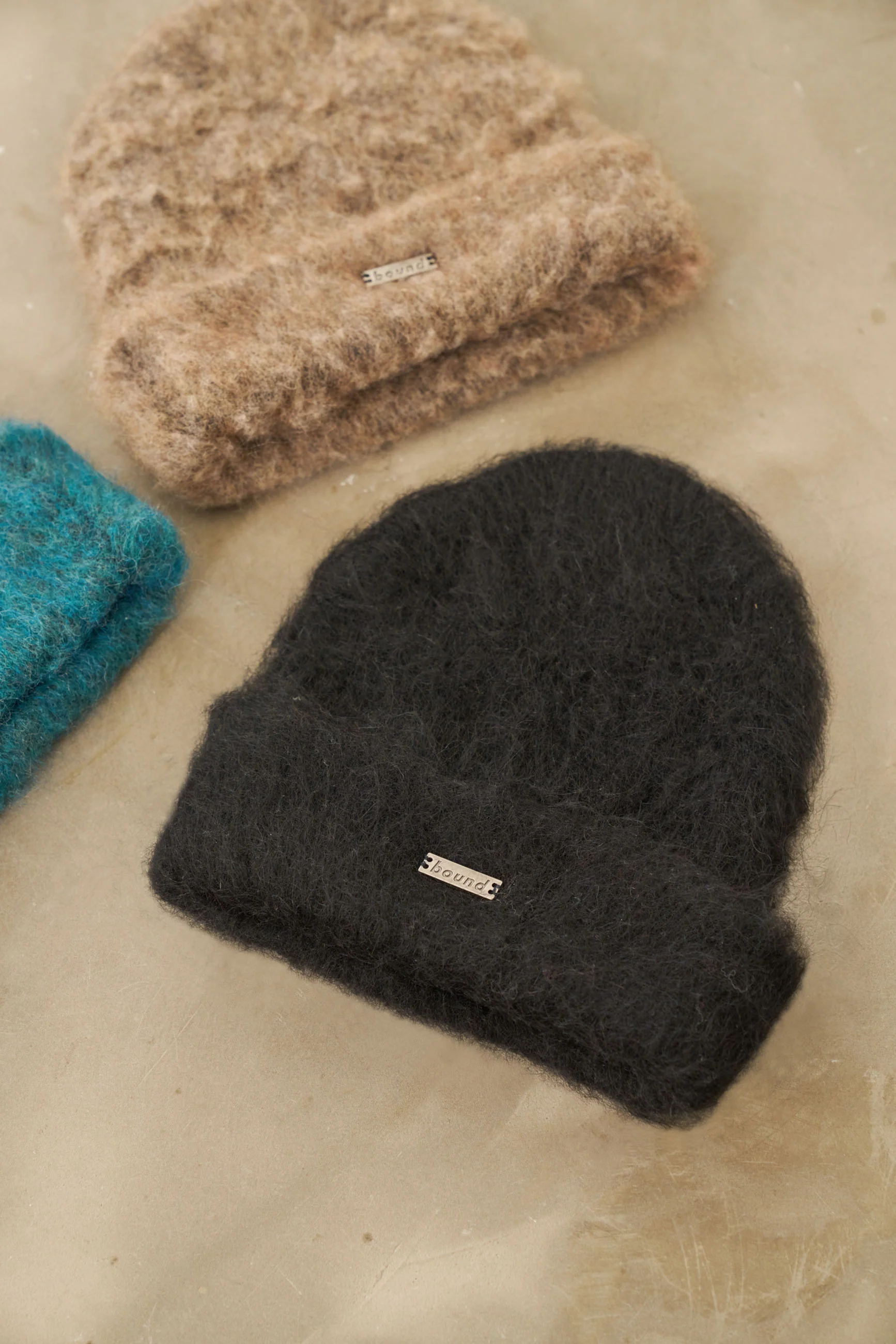 MOHAIR BEANIE - BLACK - Image 4