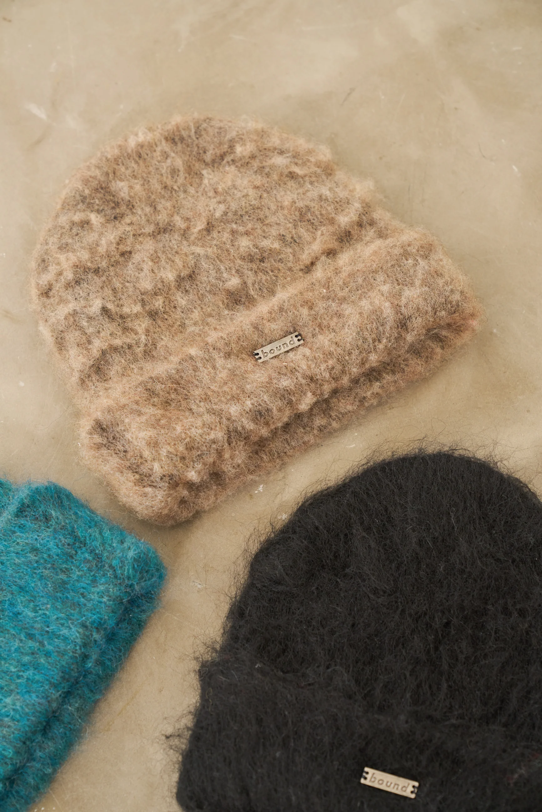 MOHAIR BEANIE - BROWN - Image 5