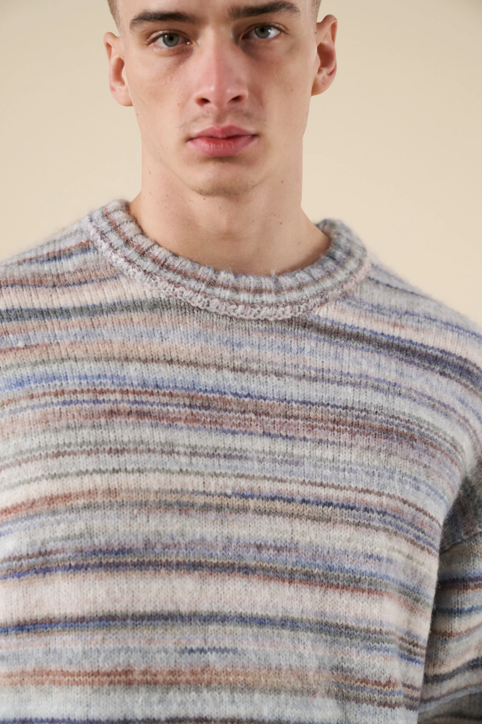 MULTI STRIPE FLUFFY KNIT - Image 5