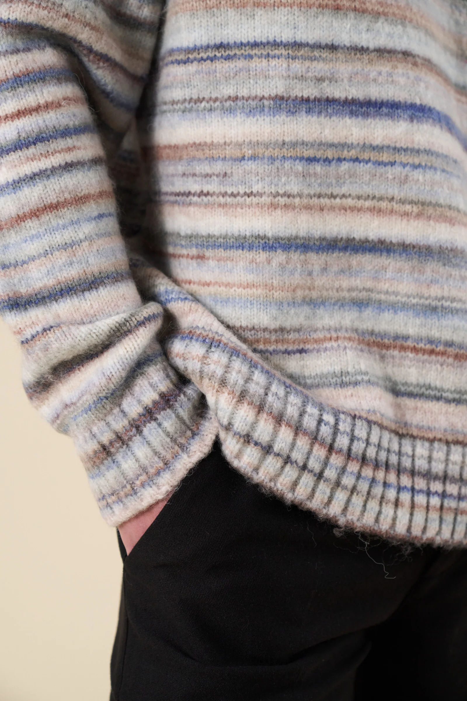 MULTI STRIPE FLUFFY KNIT - Image 6