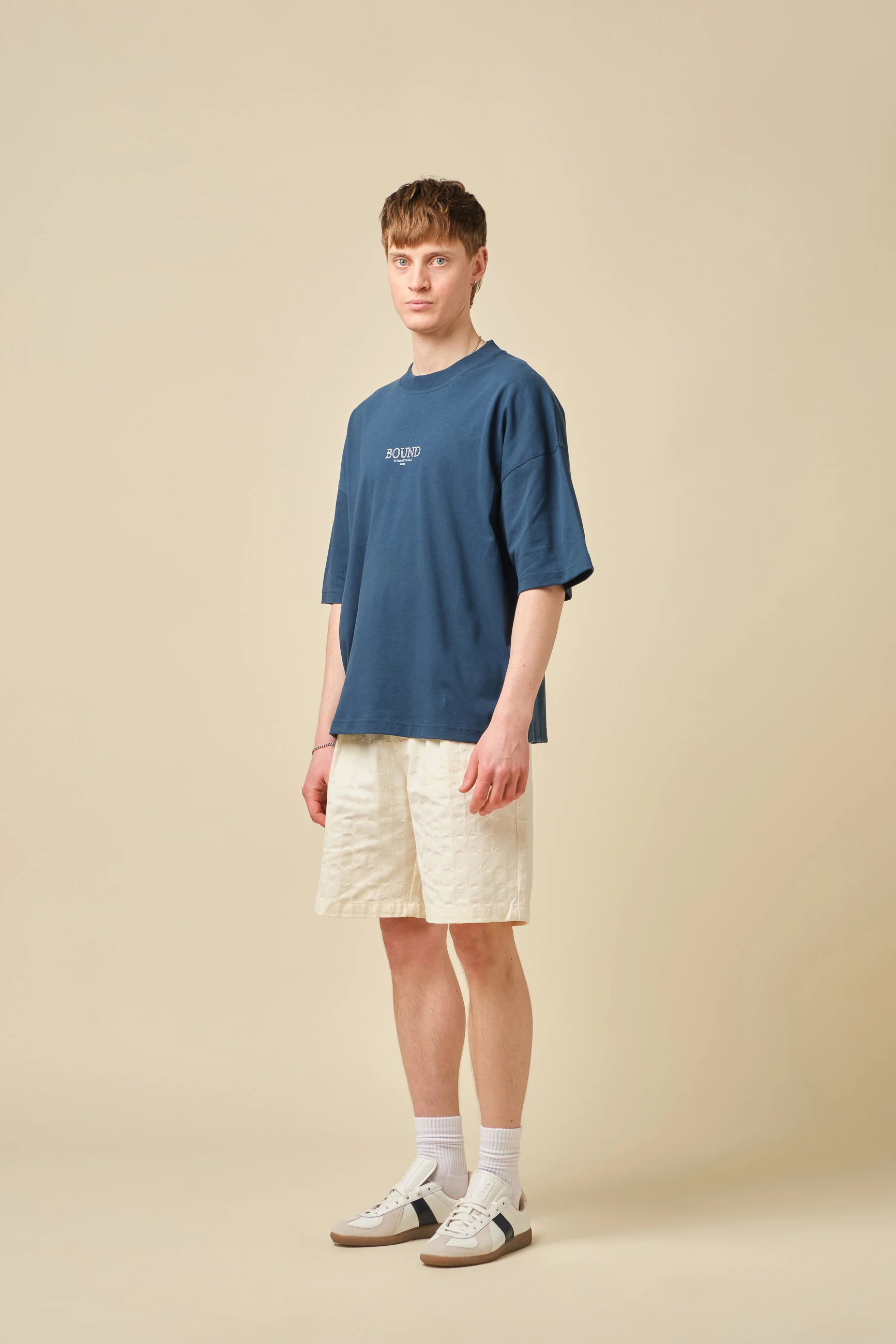 NAUTICAL DIVISON BOXY TEE - OCEAN BLUE - Image 4