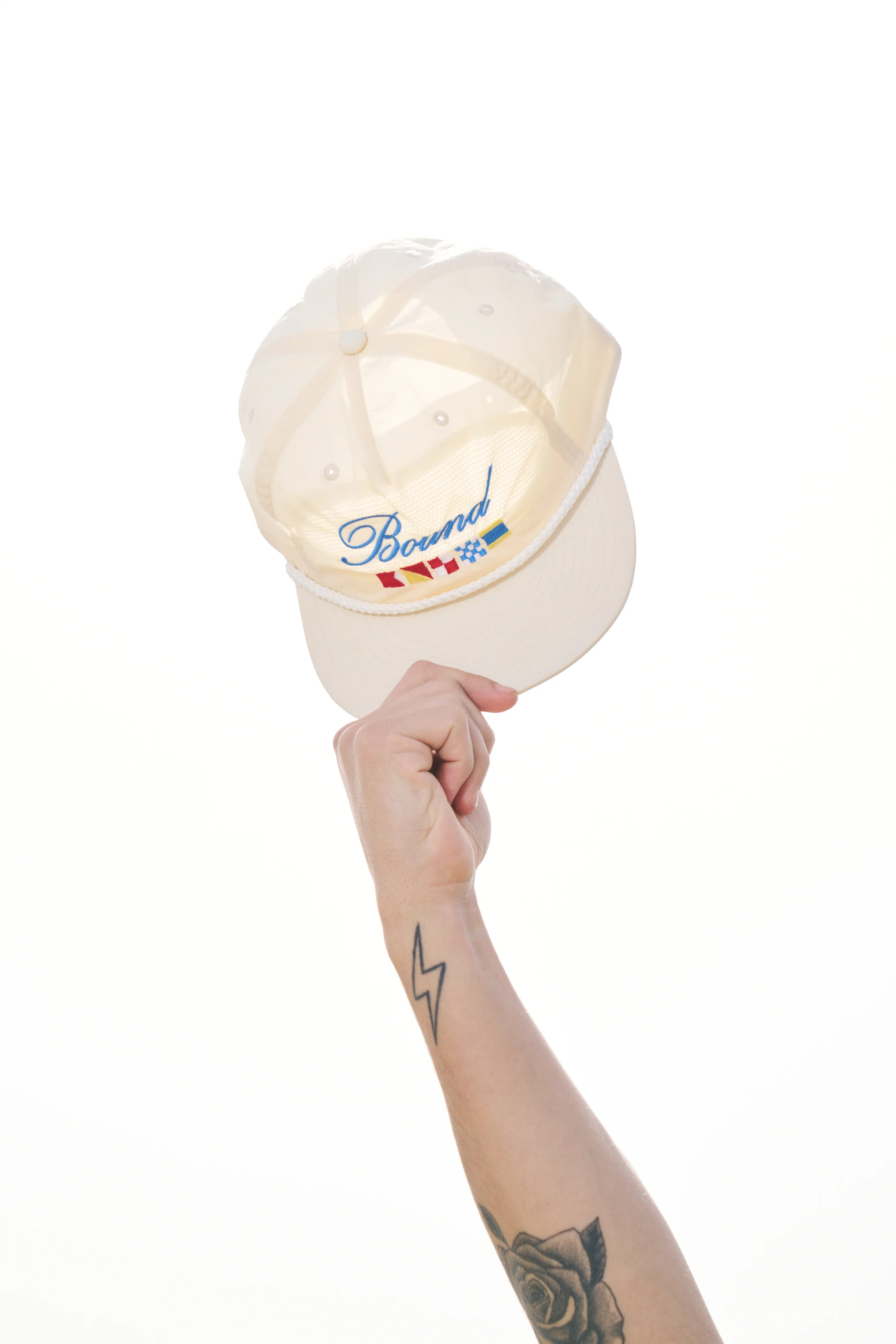 NAUTICO ROPE CAP - ECRU - Image 4