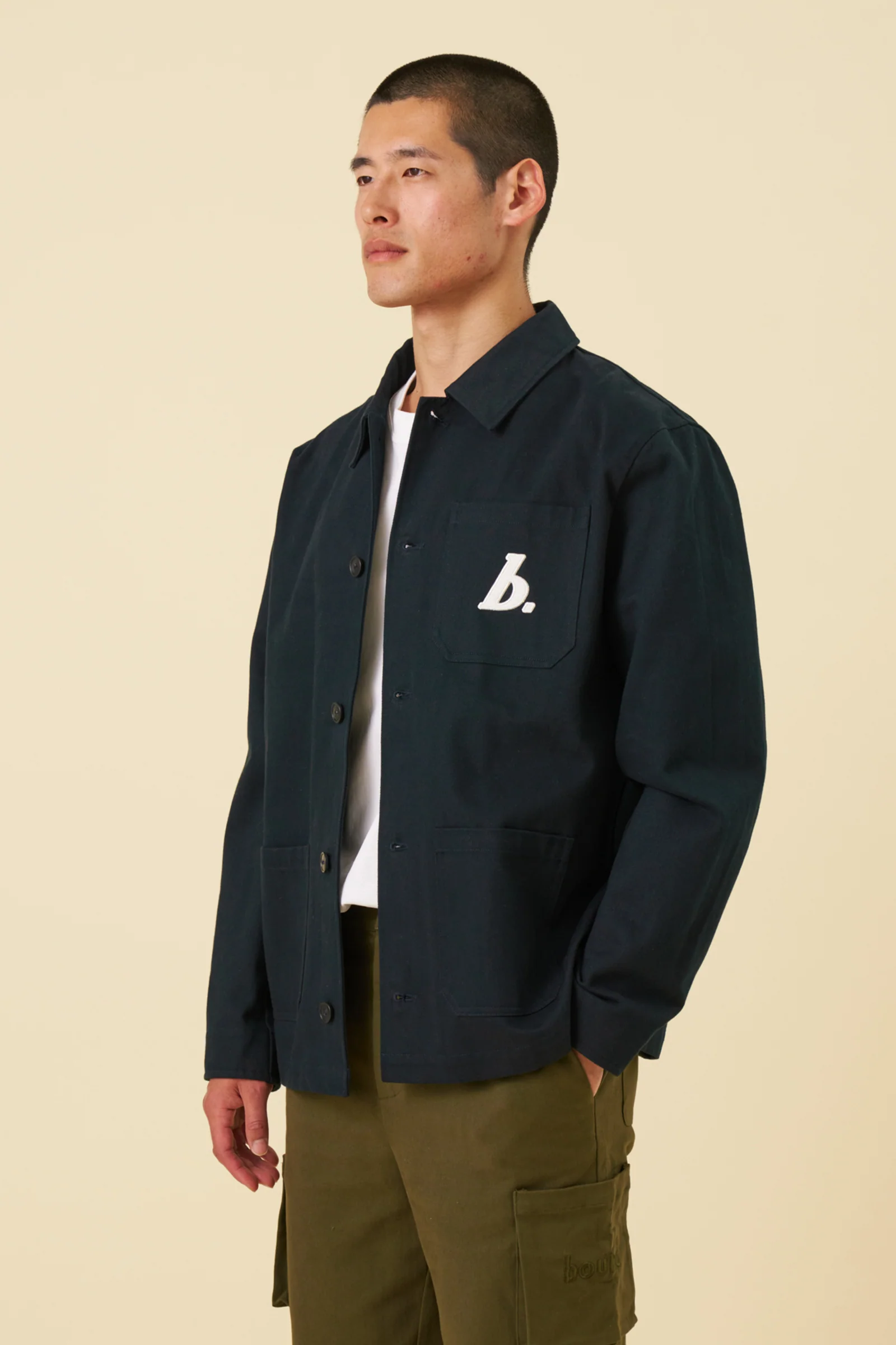 NAVY CHORE JACKET - Image 3